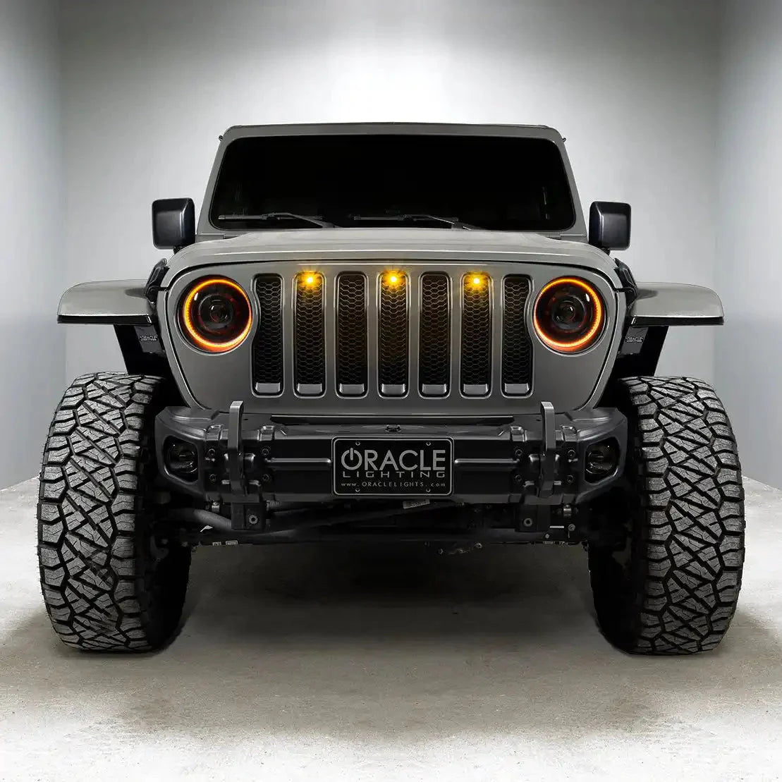 ORACLE Lighting Oculus™ Switchback Bi-LED Projector Headlights for Jeep Wrangler JL/ Gladiator JT