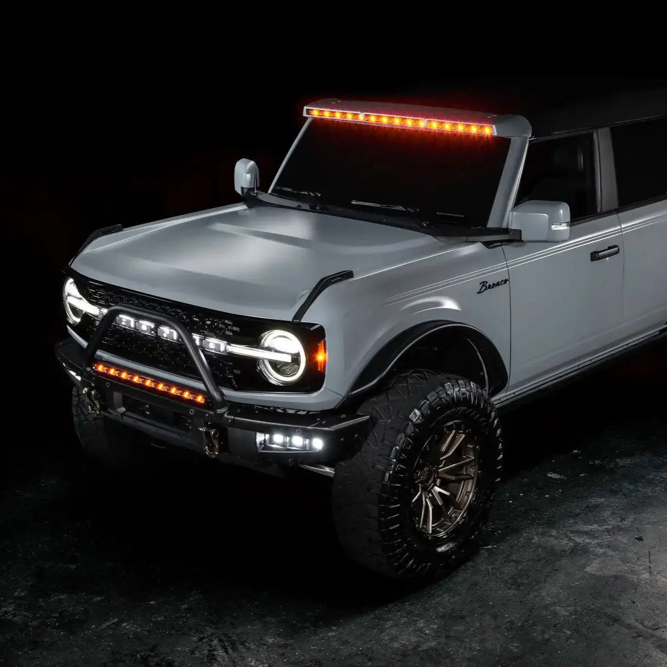 Integrated Roof LED Light Bar For Ford Bronco | ORACLE 18,000 Lumens 240W