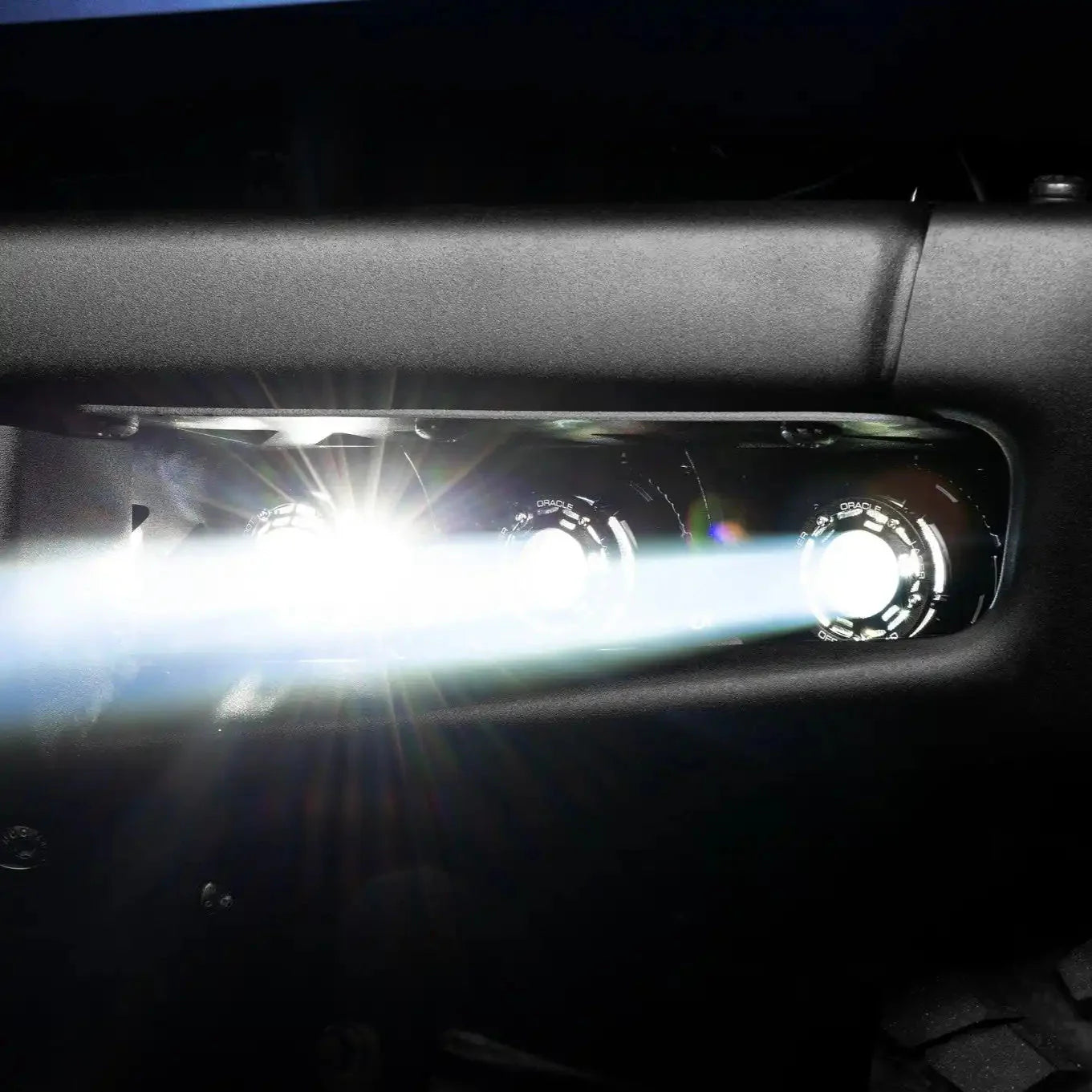 ORACLE Lighting 2021-2025 Ford Bronco Off Road LASER Auxiliary Lights + LED Fog Light Kit for Steel Bumper