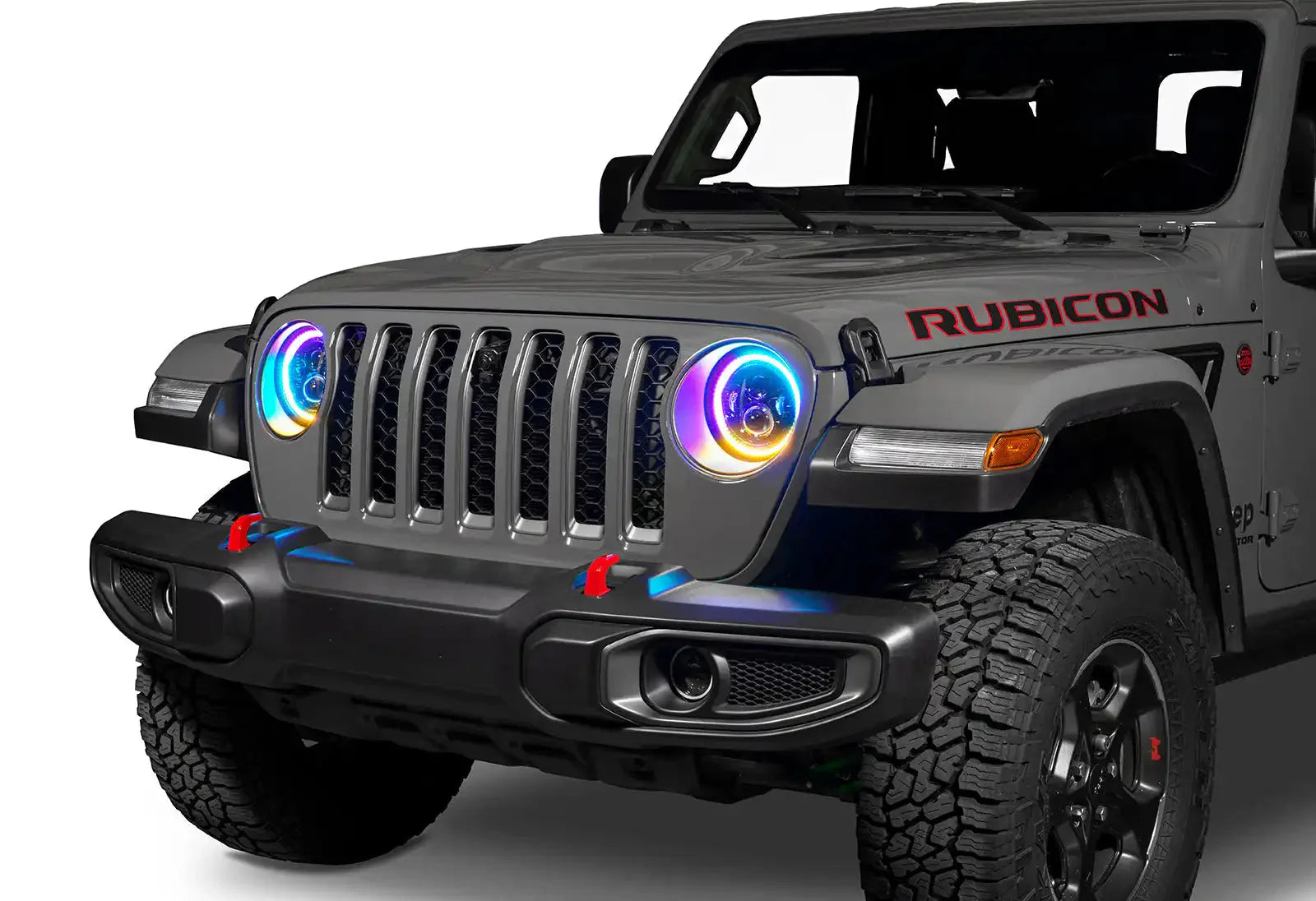 ORACLE Lighting For Jeep Wrangler JL/Gladiator JT Dynamic ColorSHIFT® 7" High Powered LED Headlights (Pair)