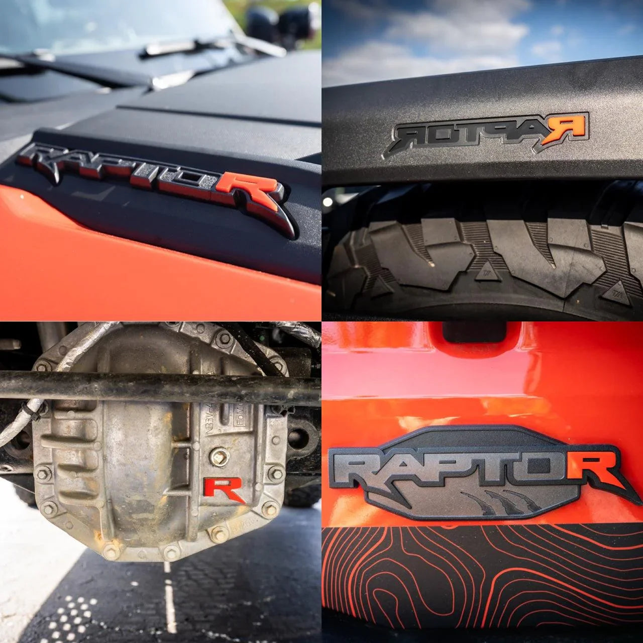 Acrylic R Inlay Kit For 2022+ Bronco Raptor
