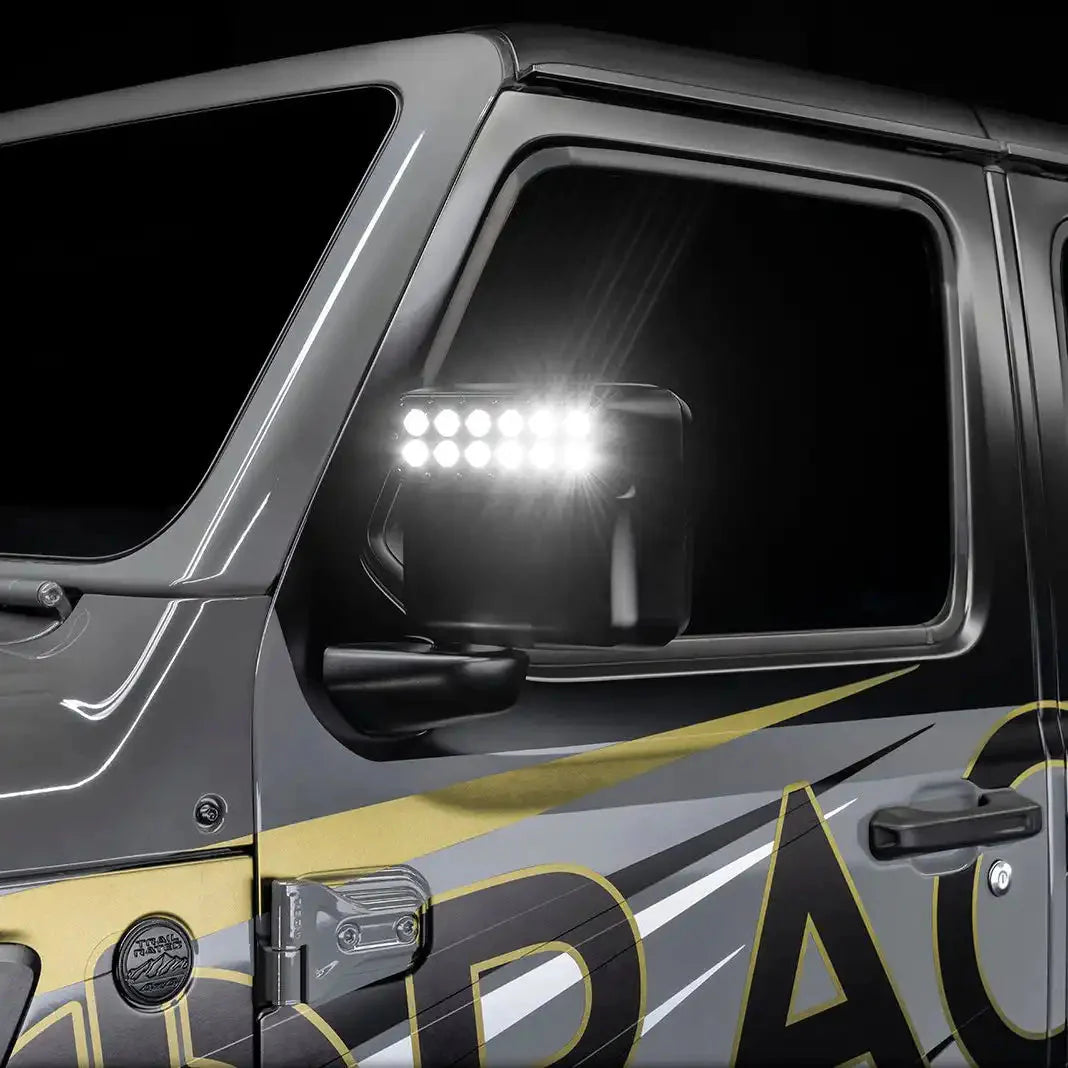 LED Off-Road Side Mirrors for Jeep Wrangler JL / Gladiator JT
