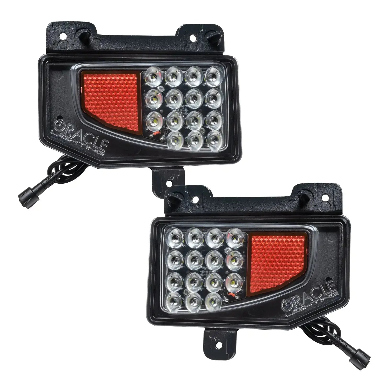 Rear Bumper LED Reverse Lights For 2020-2025 Jeep Gladiator JT | 1,500 Lumens