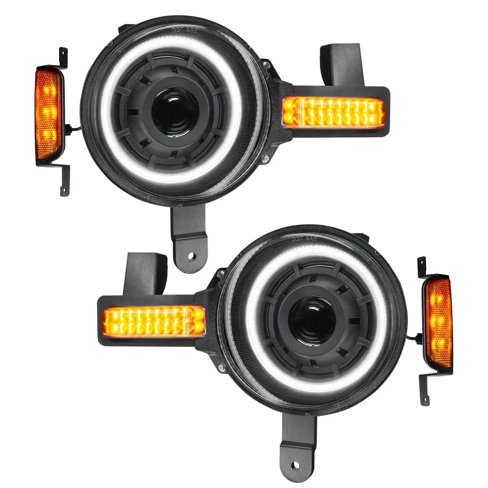 ORACLE Lighting Oculus™ Bi-LED Projector Headlights For 2021-2026 Ford Bronco