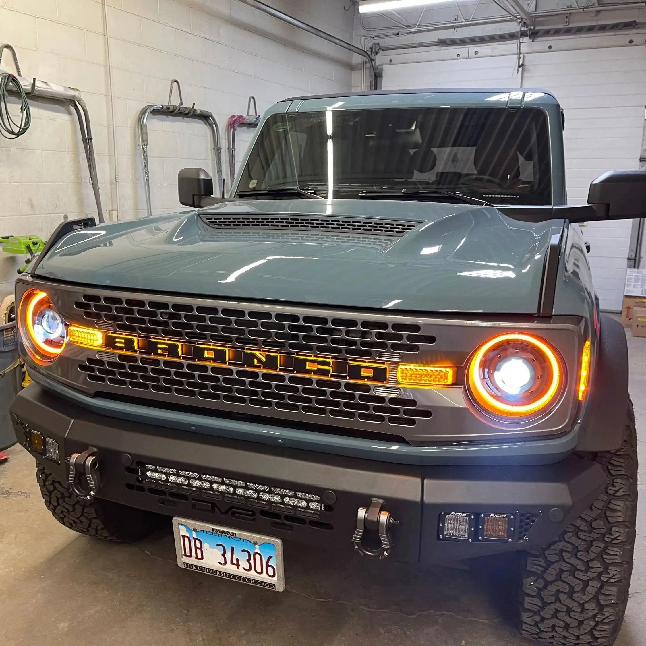ORACLE Lighting Oculus™ Bi-LED Projector Headlights For 2021-2026 Ford Bronco