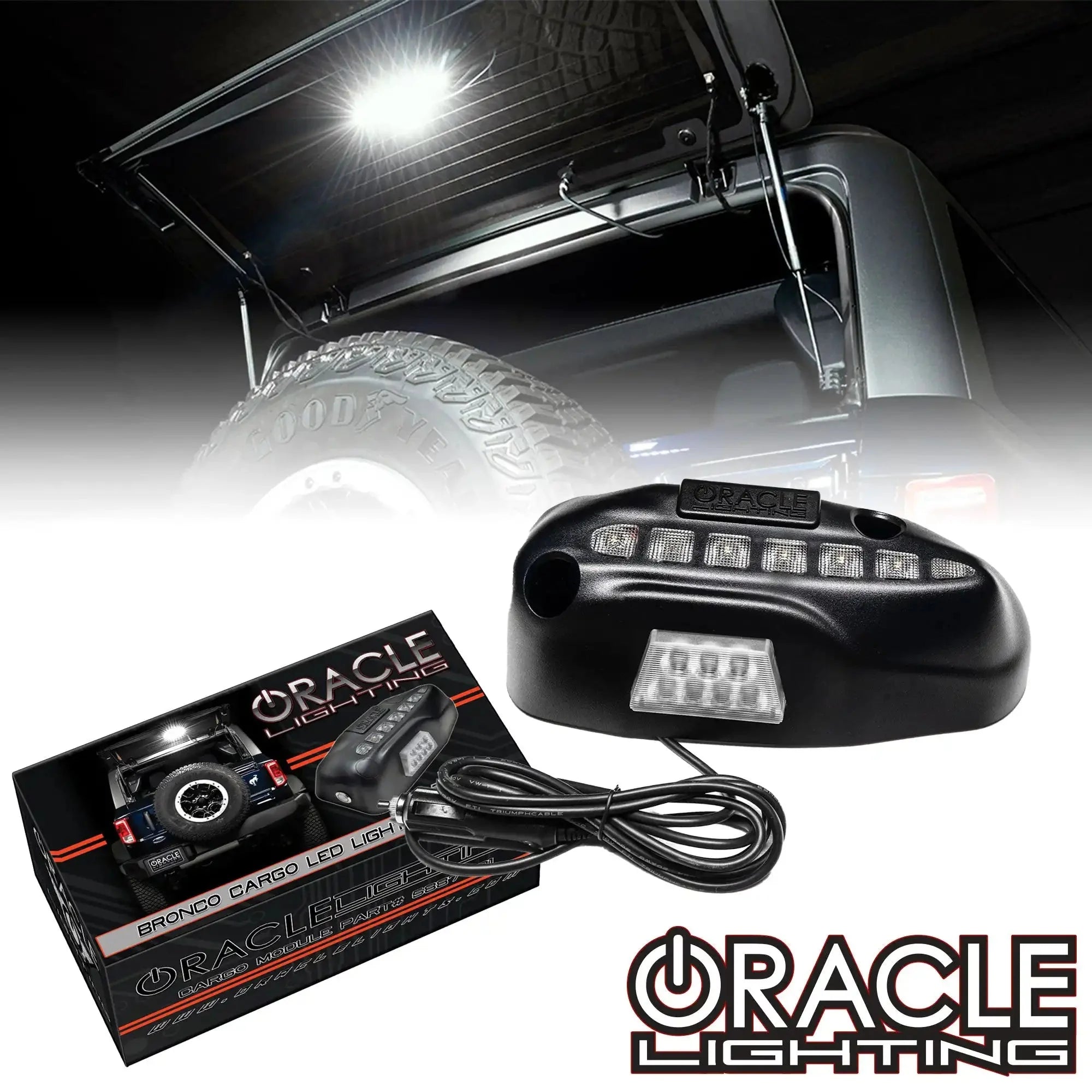 LED Cargo Light Module For 2021-2025 Ford Bronco - Dual 5000K White LEDs | ORACLE Lighting