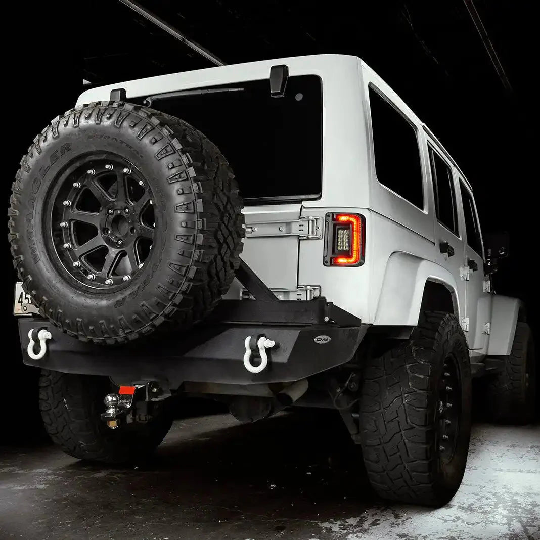 V2 | Flush Mount LED Tail Lights For 2007-2017 Jeep Wrangler JK | Low-Profile Trail Protection
