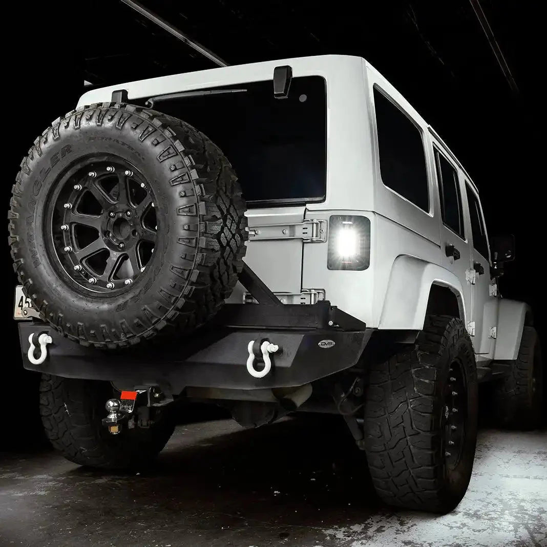 V2 | Flush Mount LED Tail Lights For 2007-2017 Jeep Wrangler JK | Low-Profile Trail Protection