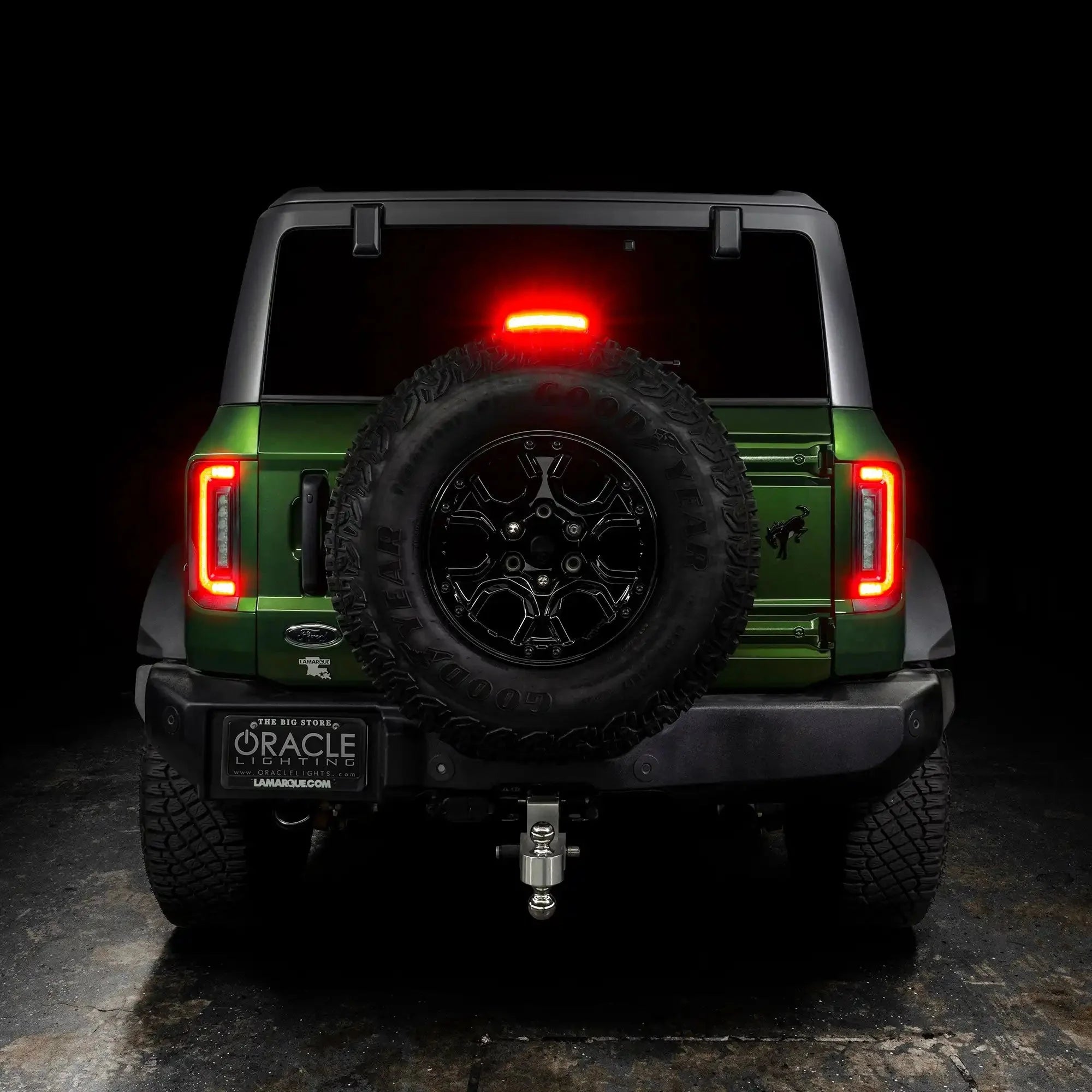 V2 | Flush Mount LED Tail Lights For 2021-2025 Ford Bronco - Low Profile | 1,400 Lumens