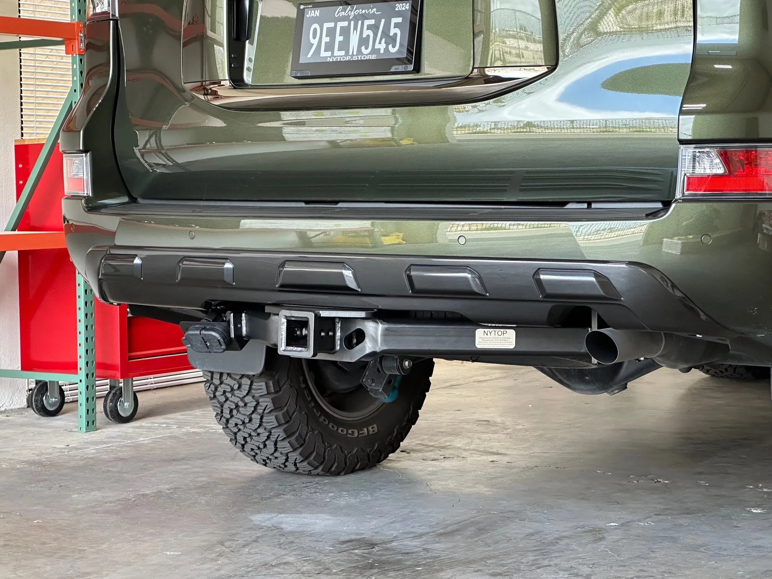 NYTOP Rear Tow Hitch Receiver For 2010-2023 Lexus GX460