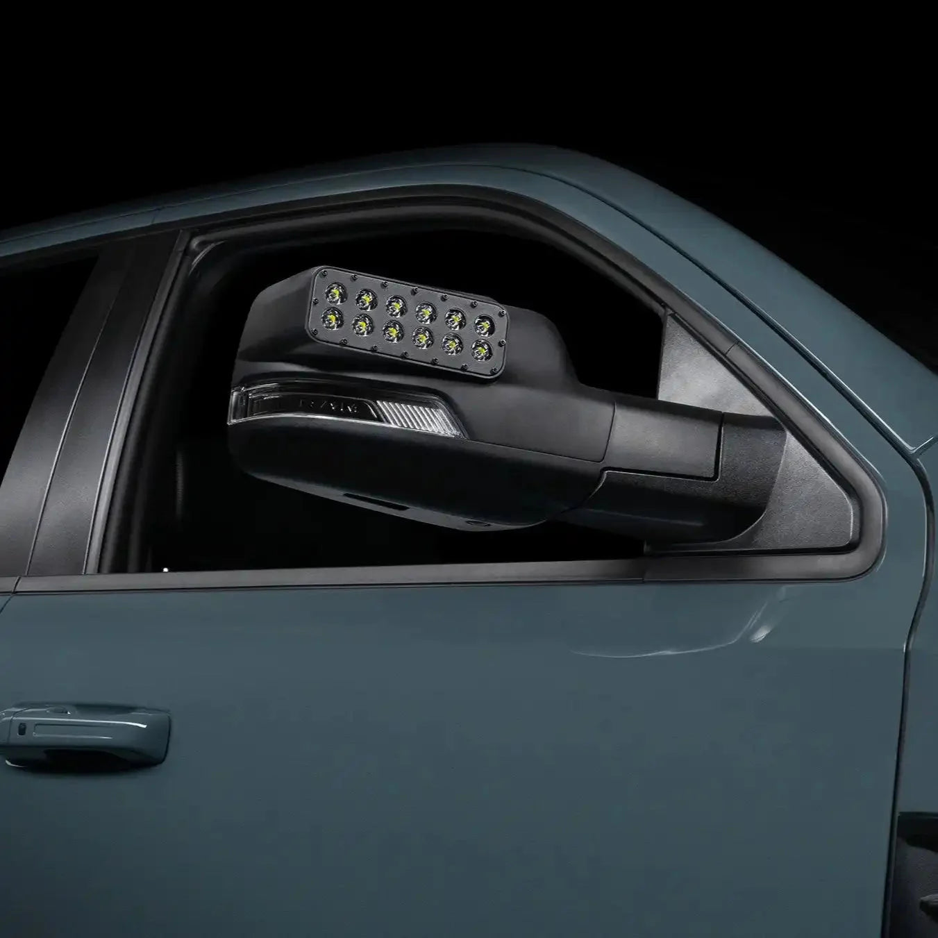 LED Off-Road Side Mirror Ditch Lights For 2019-2026 RAM 1500 DT