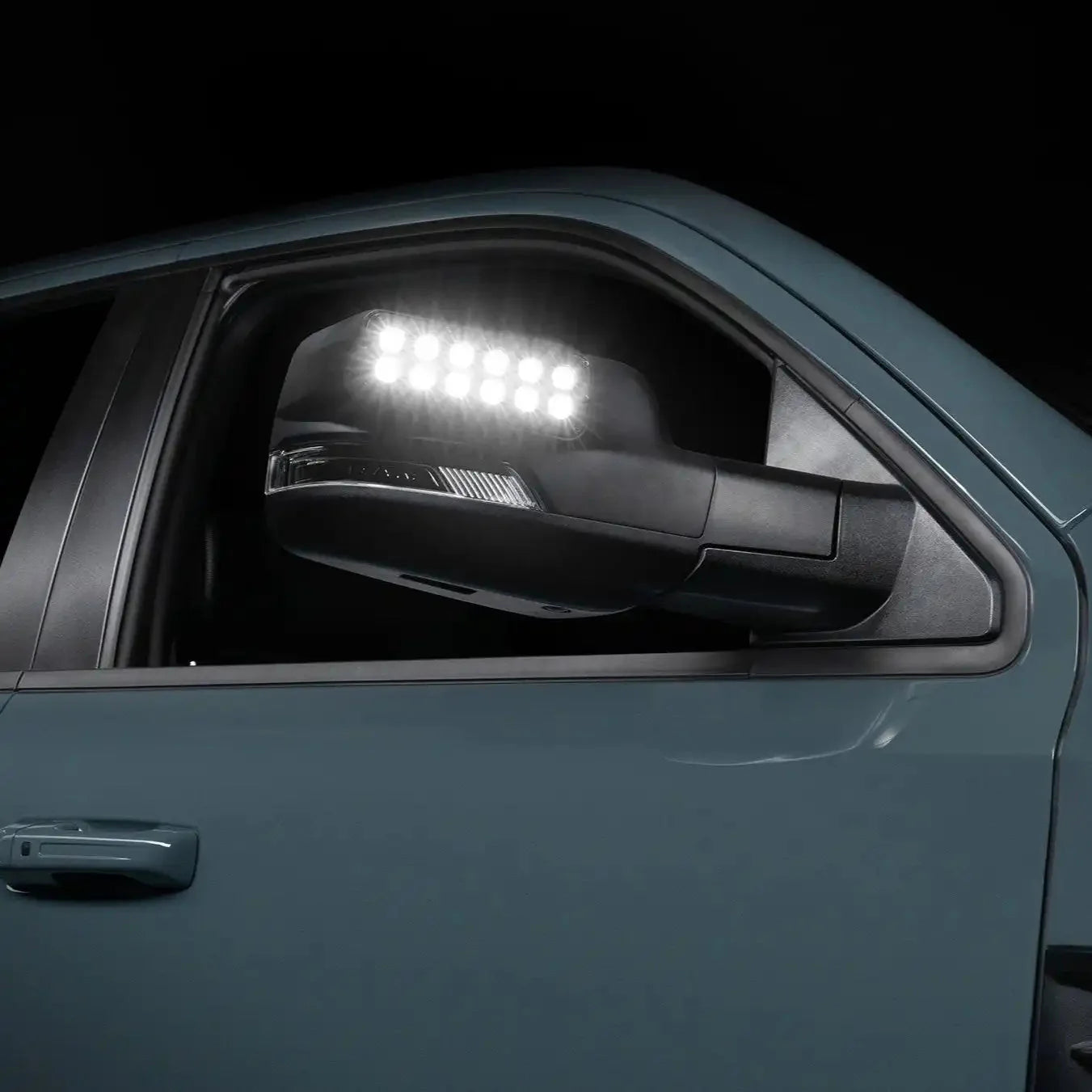 LED Off-Road Side Mirror Ditch Lights For 2019-2026 RAM 1500 DT