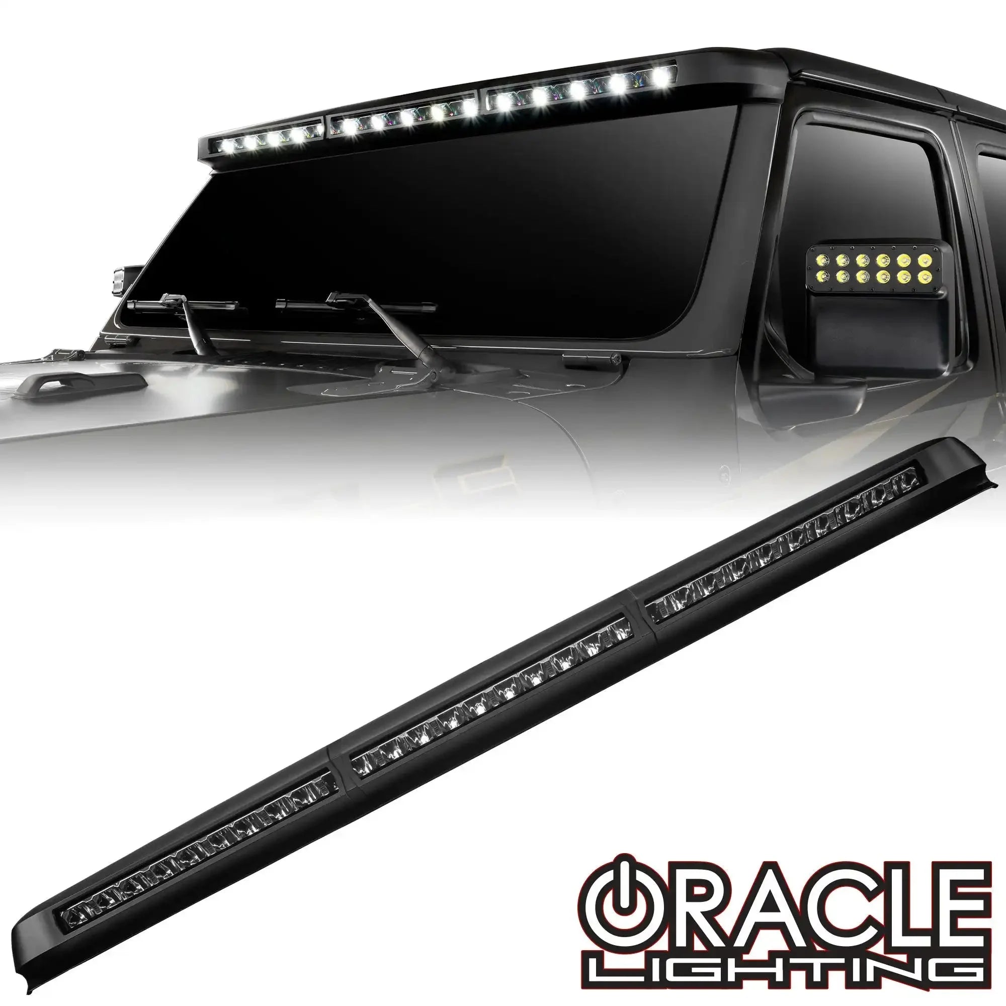 Integrated Roof LED Light Bar For Jeep JL/JT | ORACLE 18,000 Lumens 240W