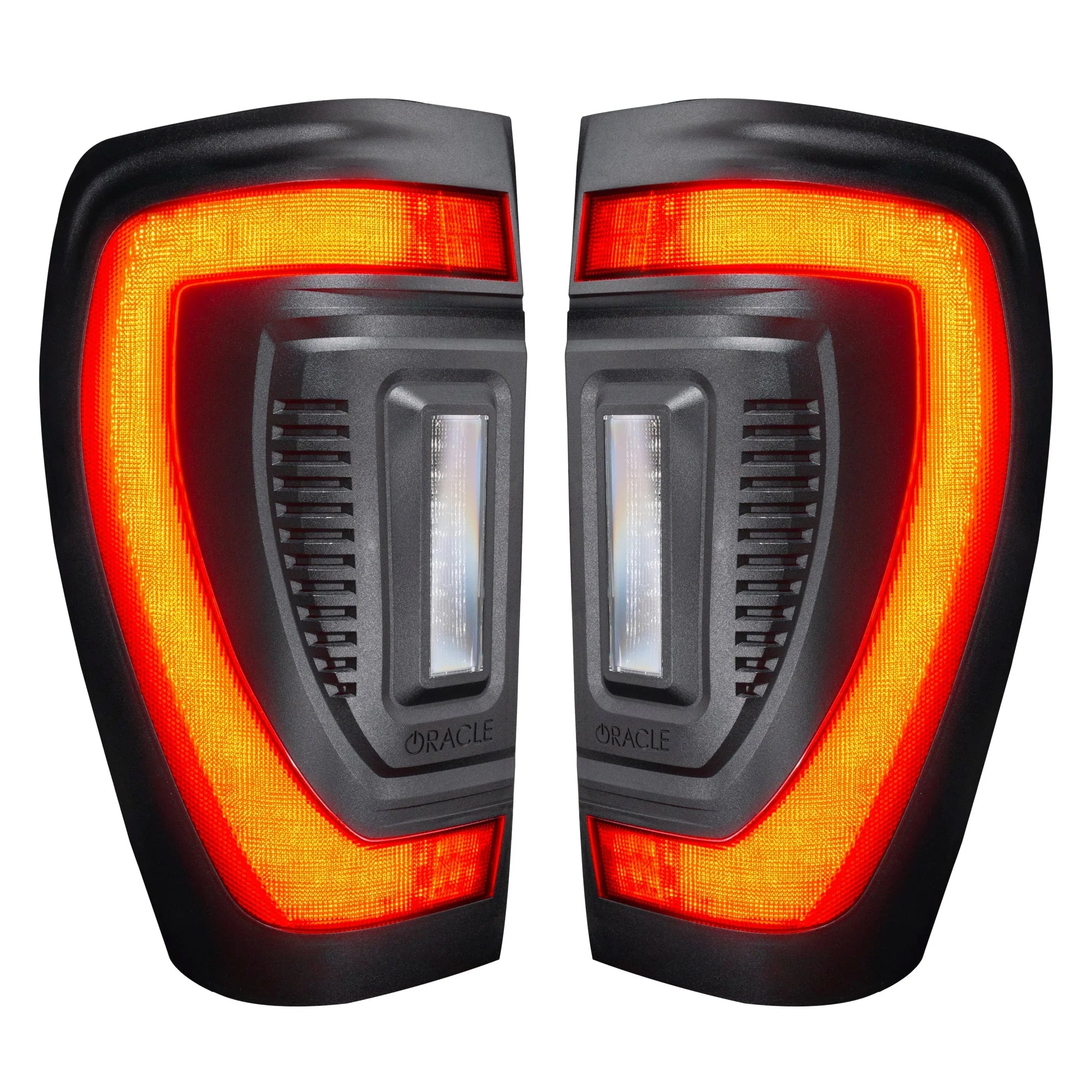 Flush Mount LED Tail Lights For 2019-2026 GMC Sierra Sequential Turn Signals Halogen