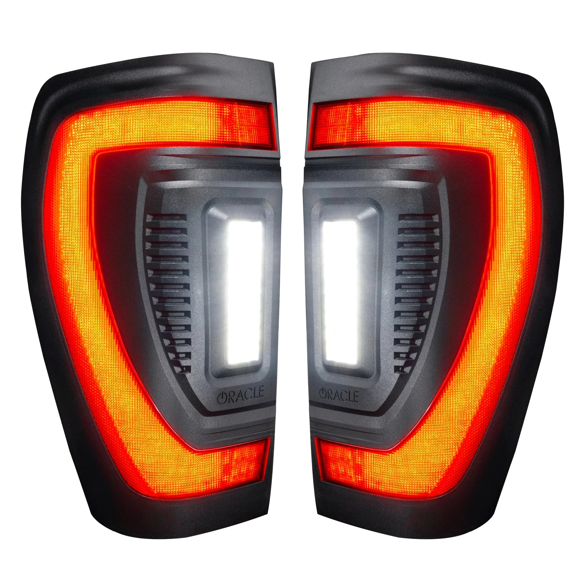 Flush Mount LED Tail Lights For 2019-2026 GMC Sierra Sequential Turn Signals Halogen