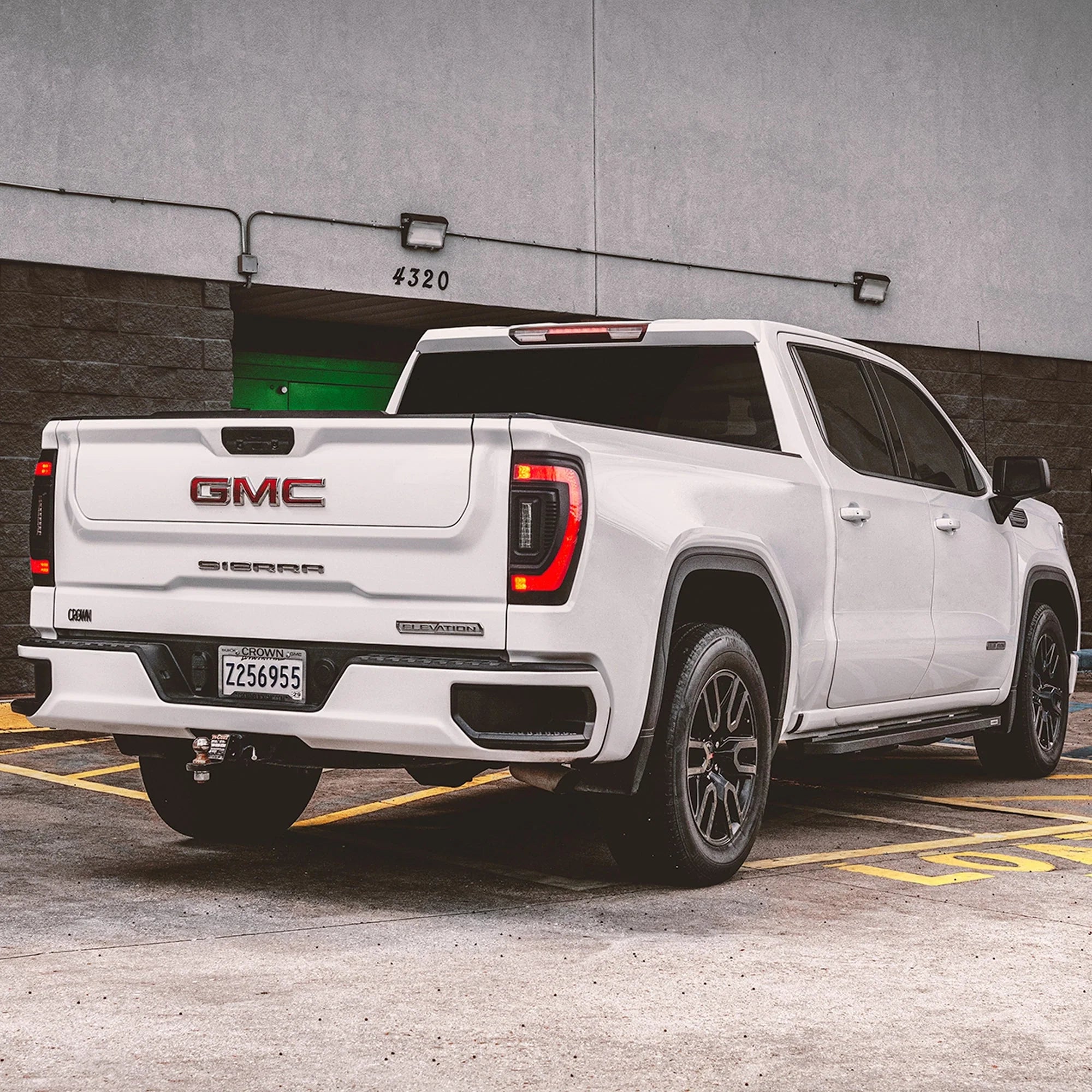 Flush Mount LED Tail Lights For 2019-2026 GMC Sierra Sequential Turn Signals Halogen