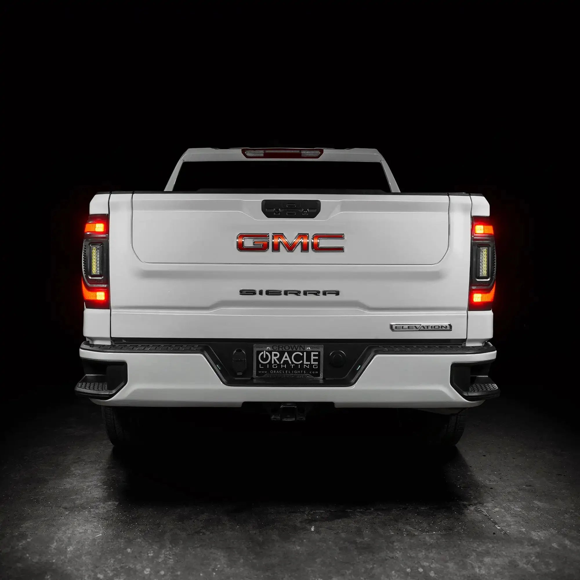 Flush Mount LED Tail Lights For 2019-2026 GMC Sierra Sequential Turn Signals Halogen