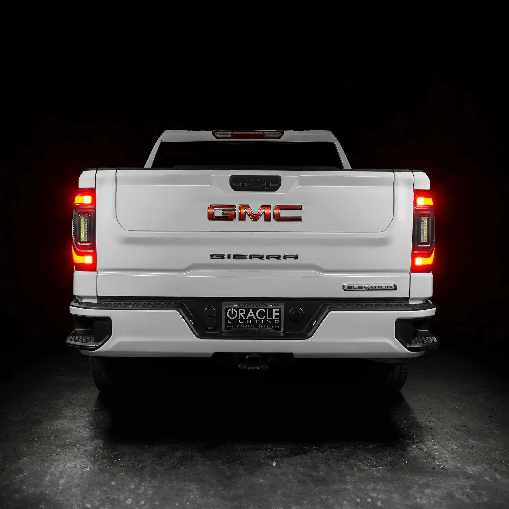 Flush Mount LED Tail Lights For 2019-2026 GMC Sierra Sequential Turn Signals Halogen
