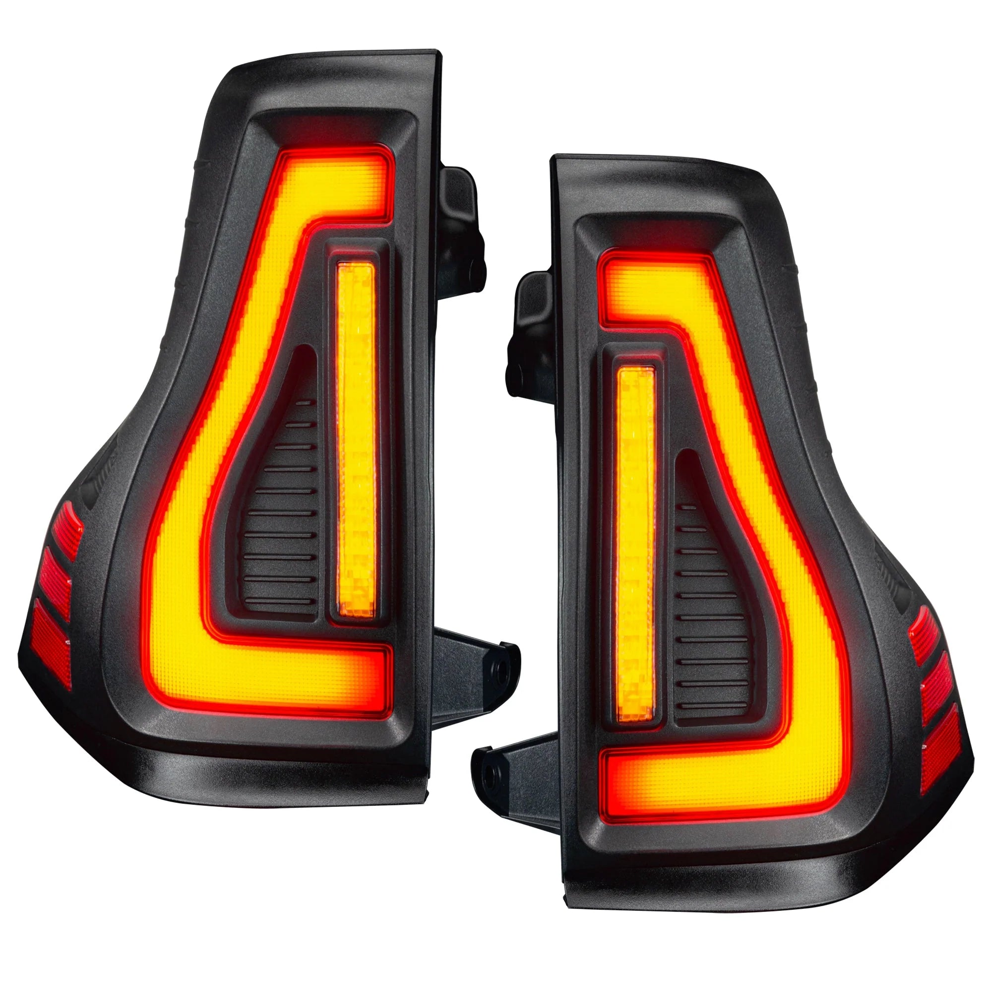 Flush Mount LED Tail Lights For 2010-2023 Lexus GX460 Toyota Prado Sequential Lensless
