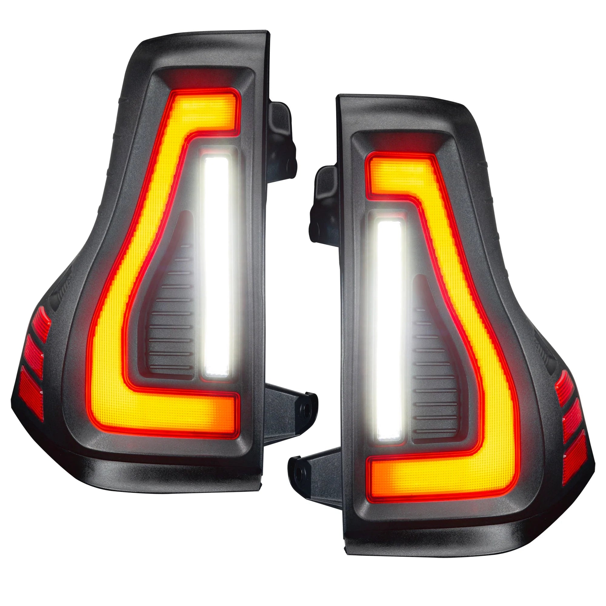 Flush Mount LED Tail Lights For 2010-2023 Lexus GX460 Toyota Prado Sequential Lensless