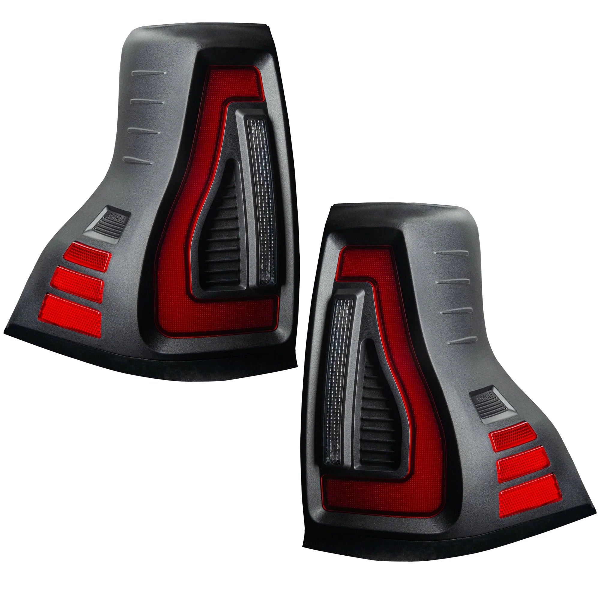 Flush Mount LED Tail Lights For 2010-2023 Lexus GX460 Toyota Prado Sequential Lensless