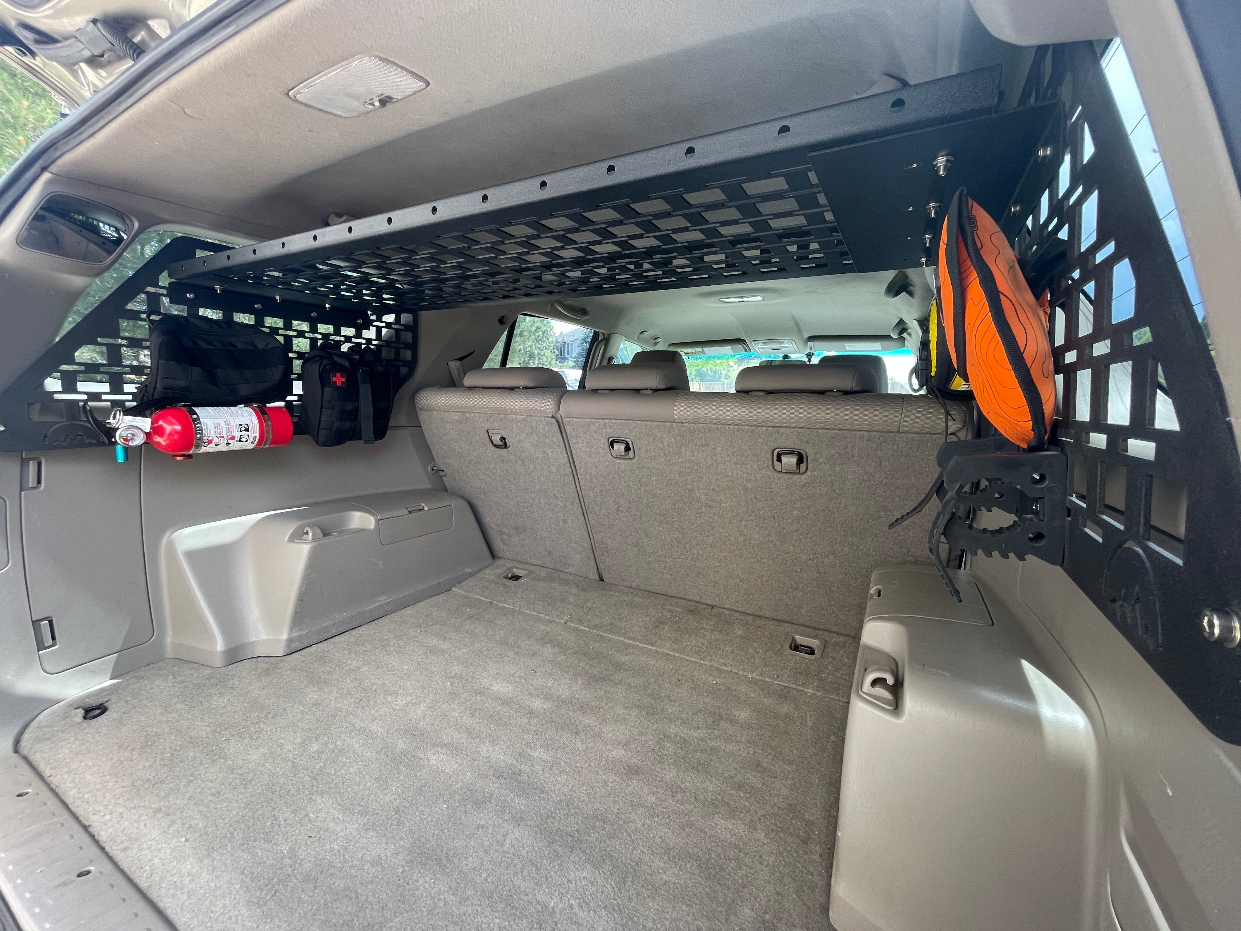 RADO MOLLE Cargo System | Molle Panels and Shelf For 4Runner 4G