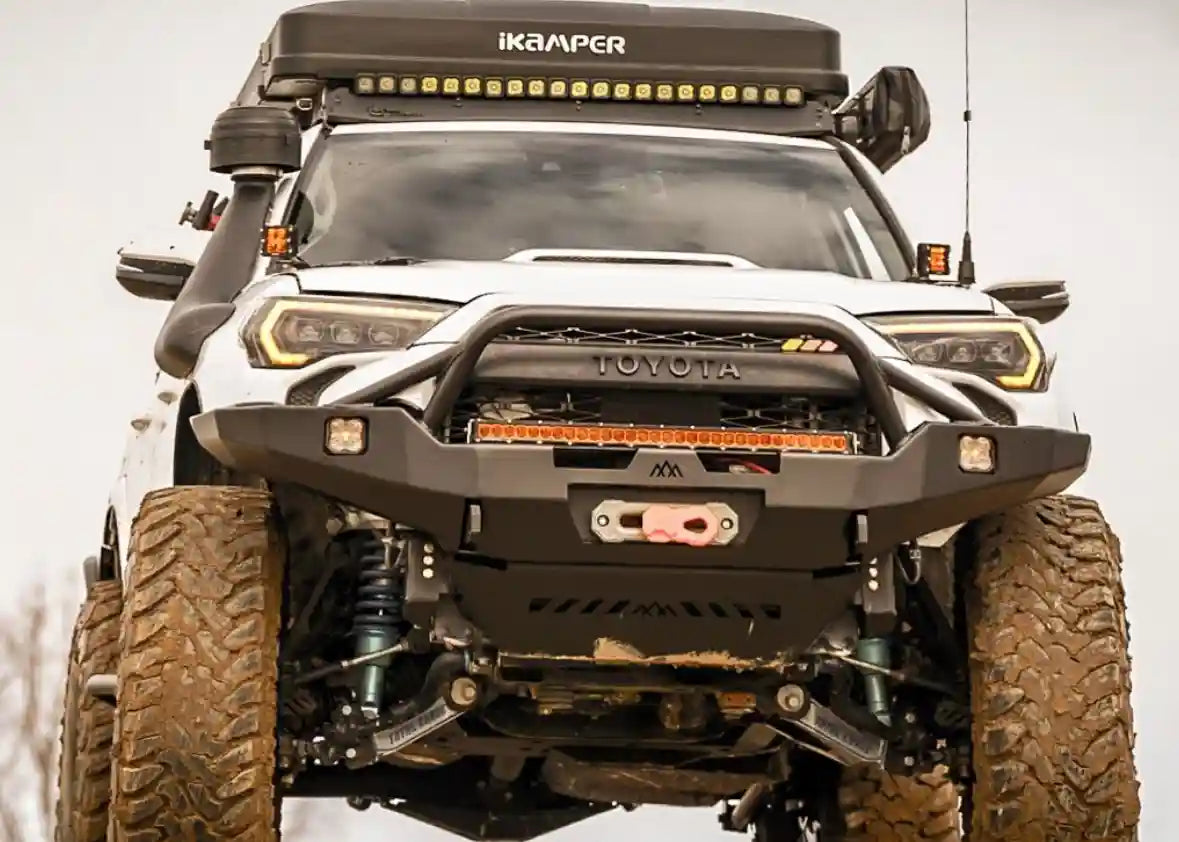 Hi-Lite Overland Front Bumper For Toyota 4Runner 5th Gen (2010-2024) [PreRunner Bull Bar]