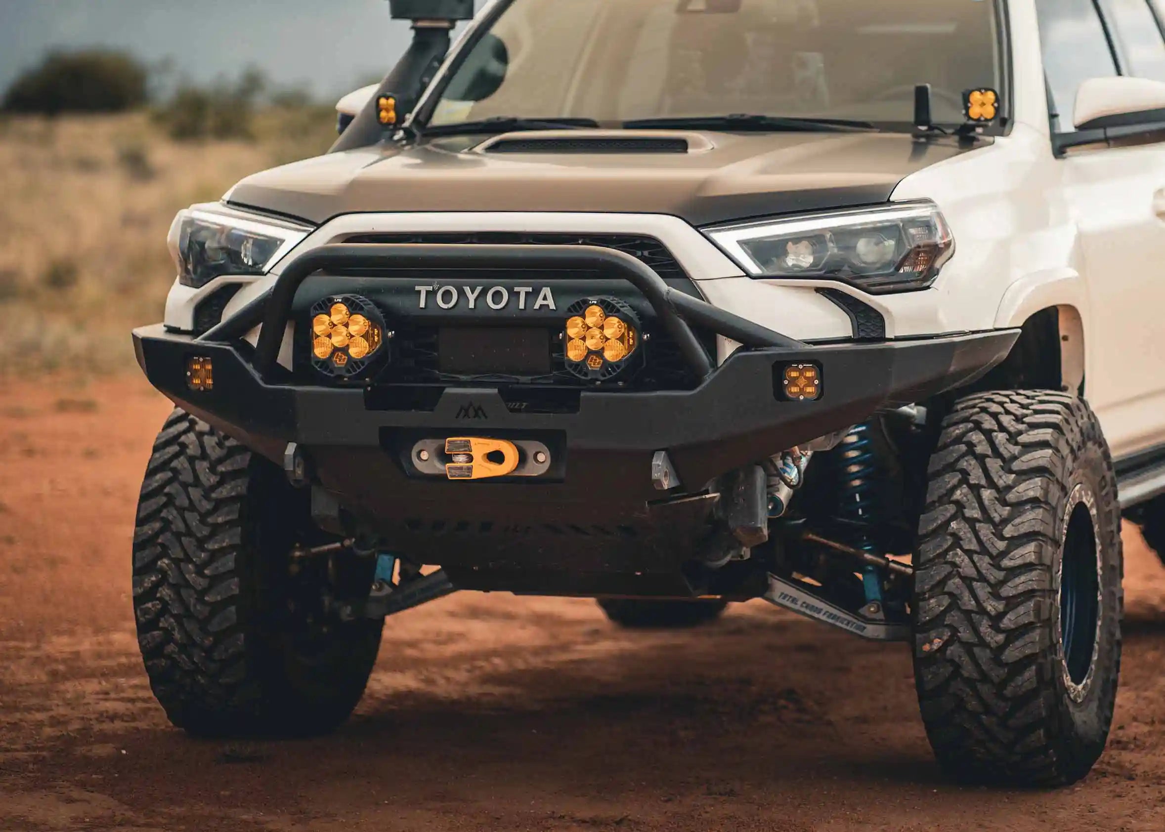 Hi-Lite Overland Front Bumper For Toyota 4Runner 5th Gen (2010-2024) [PreRunner Bull Bar]