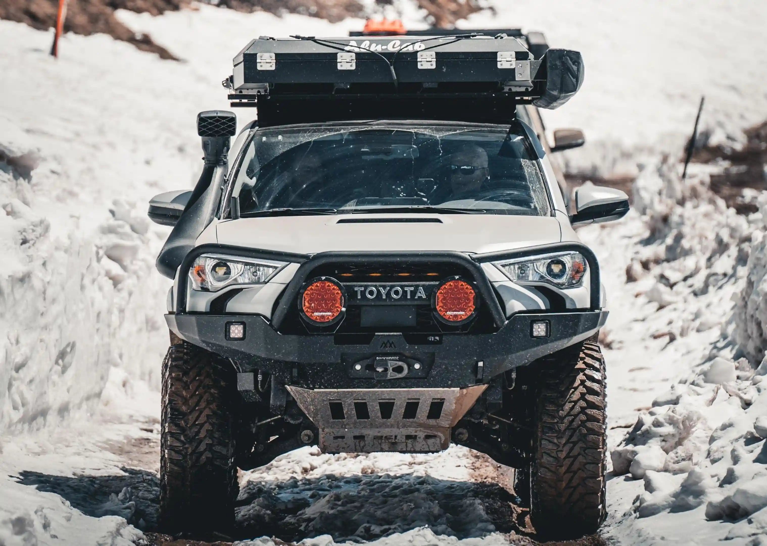Hi-Lite Overland Front Bumper For Toyota 4Runner 5th Gen (2010-2024) [Bull Bar]