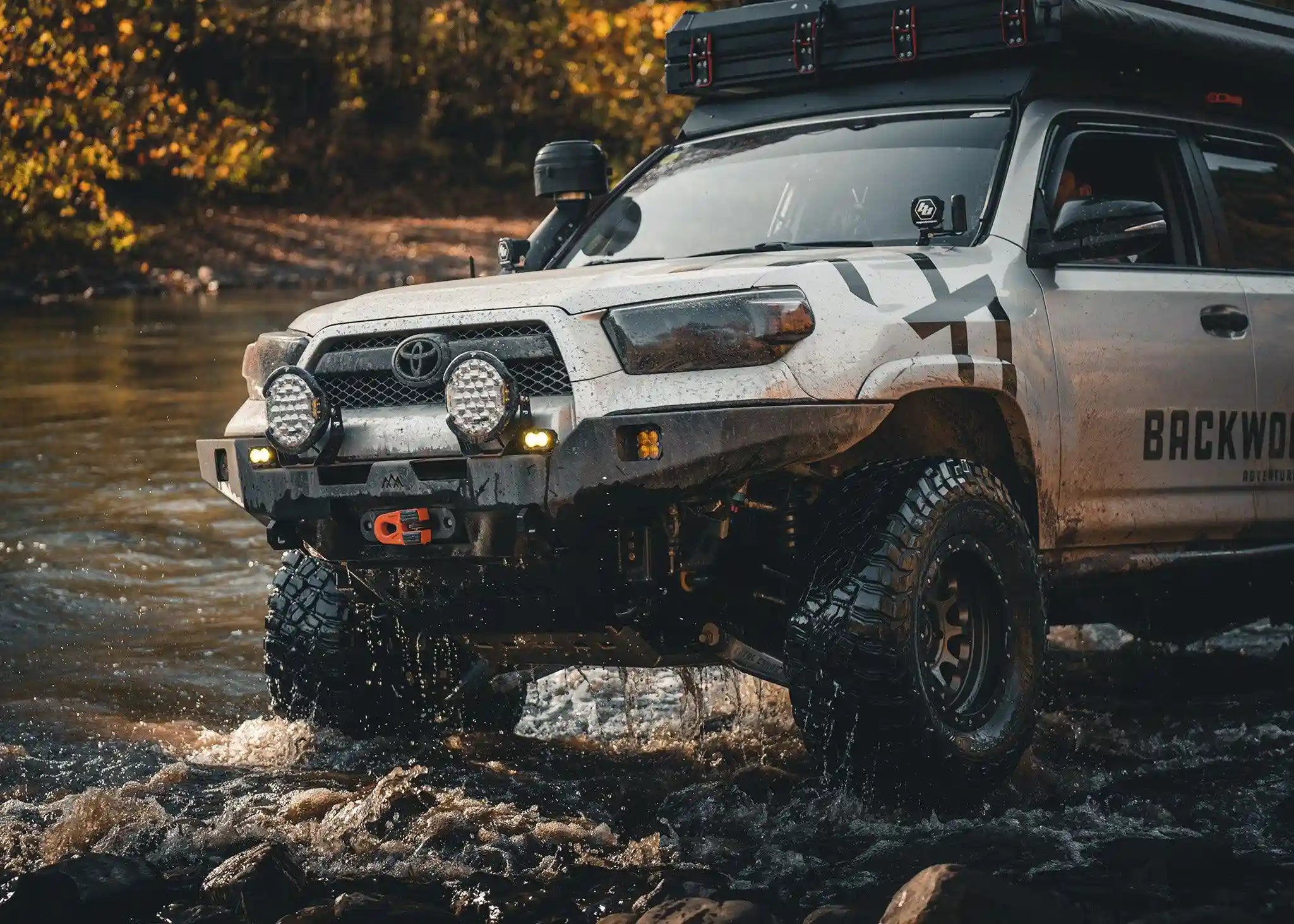 Hi-Lite Overland For Toyota 4Runner Front Bumper 5th Gen (2010-2024) [No Bull Bar]