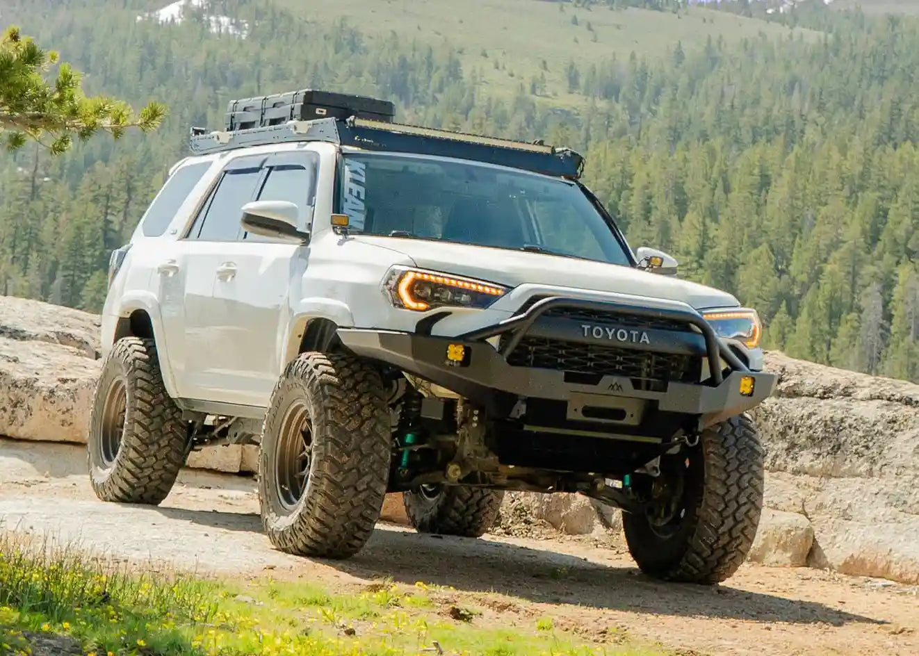 Hi-Lite Overland Front Bumper For Toyota 4Runner 5th Gen (2010-2024) [PreRunner Bull Bar]