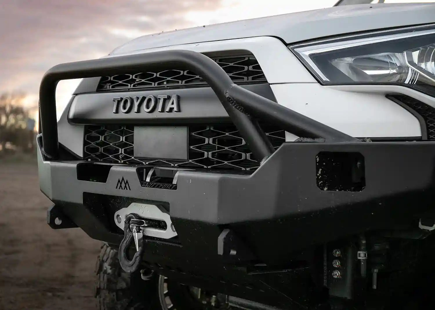 Hi-Lite Overland Front Bumper For Toyota 4Runner 5th Gen (2010-2024) [PreRunner Bull Bar]