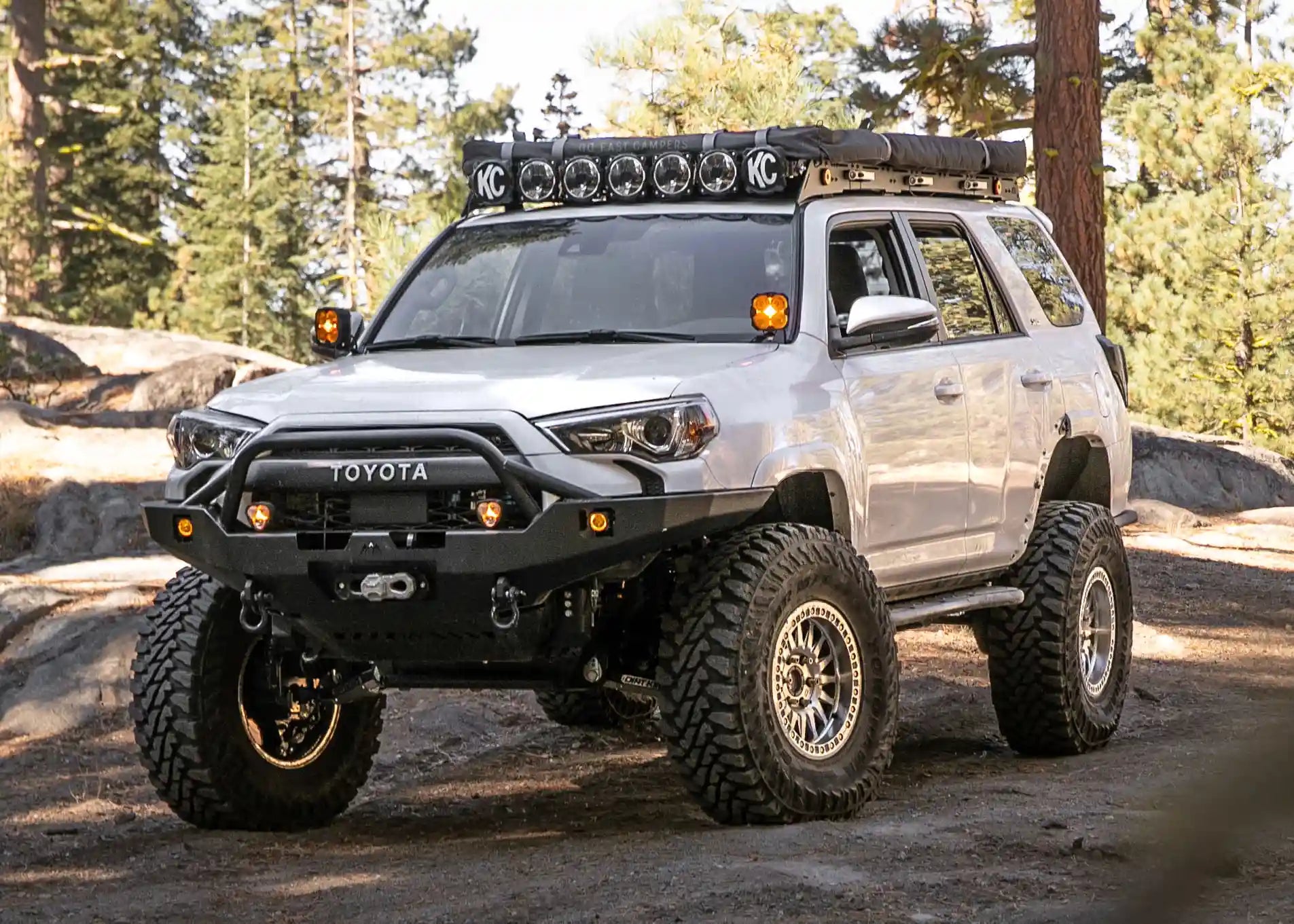 Hi-Lite Overland Front Bumper For Toyota 4Runner 5th Gen (2010-2024) [PreRunner Bull Bar]