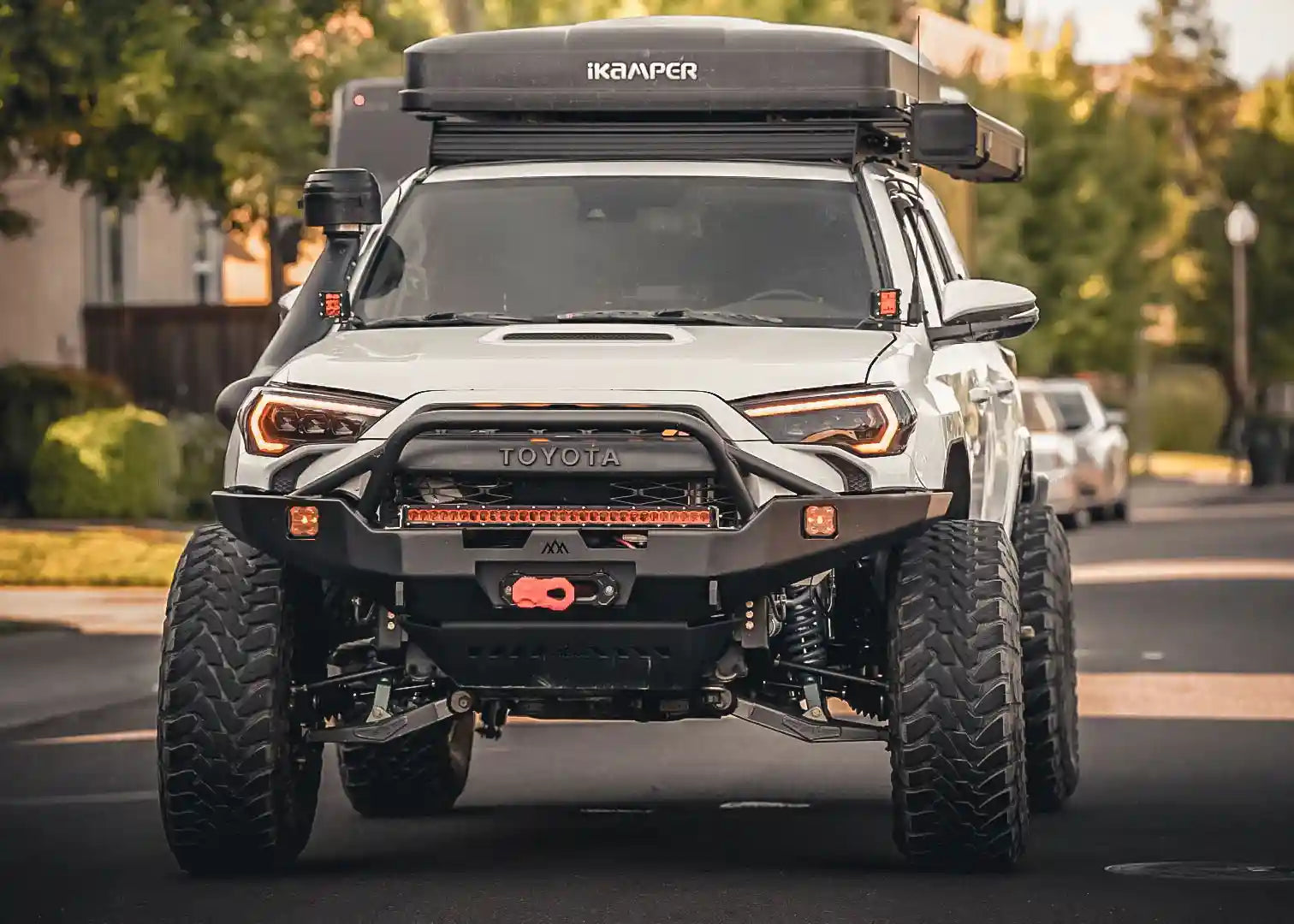 Hi-Lite Overland Front Bumper For Toyota 4Runner 5th Gen (2010-2024) [PreRunner Bull Bar]