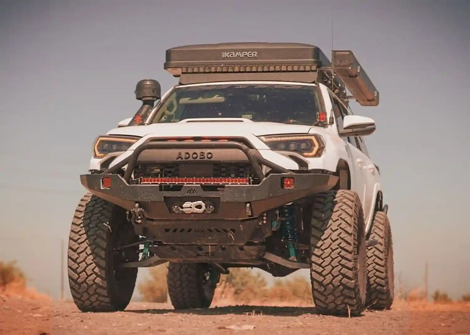 Hi-Lite Overland Front Bumper For Toyota 4Runner 5th Gen (2010-2024) [PreRunner Bull Bar]