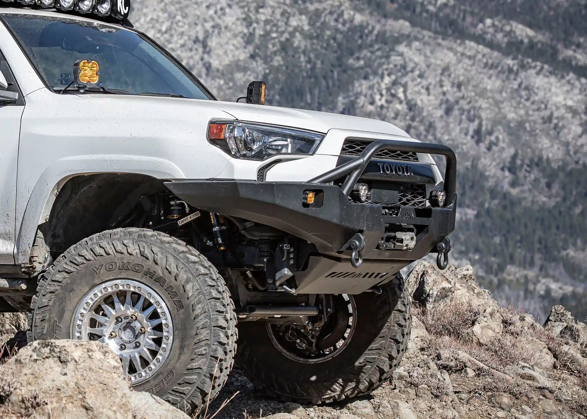 Hi-Lite Overland Front Bumper For Toyota 4Runner 5th Gen (2010-2024) [PreRunner Bull Bar]