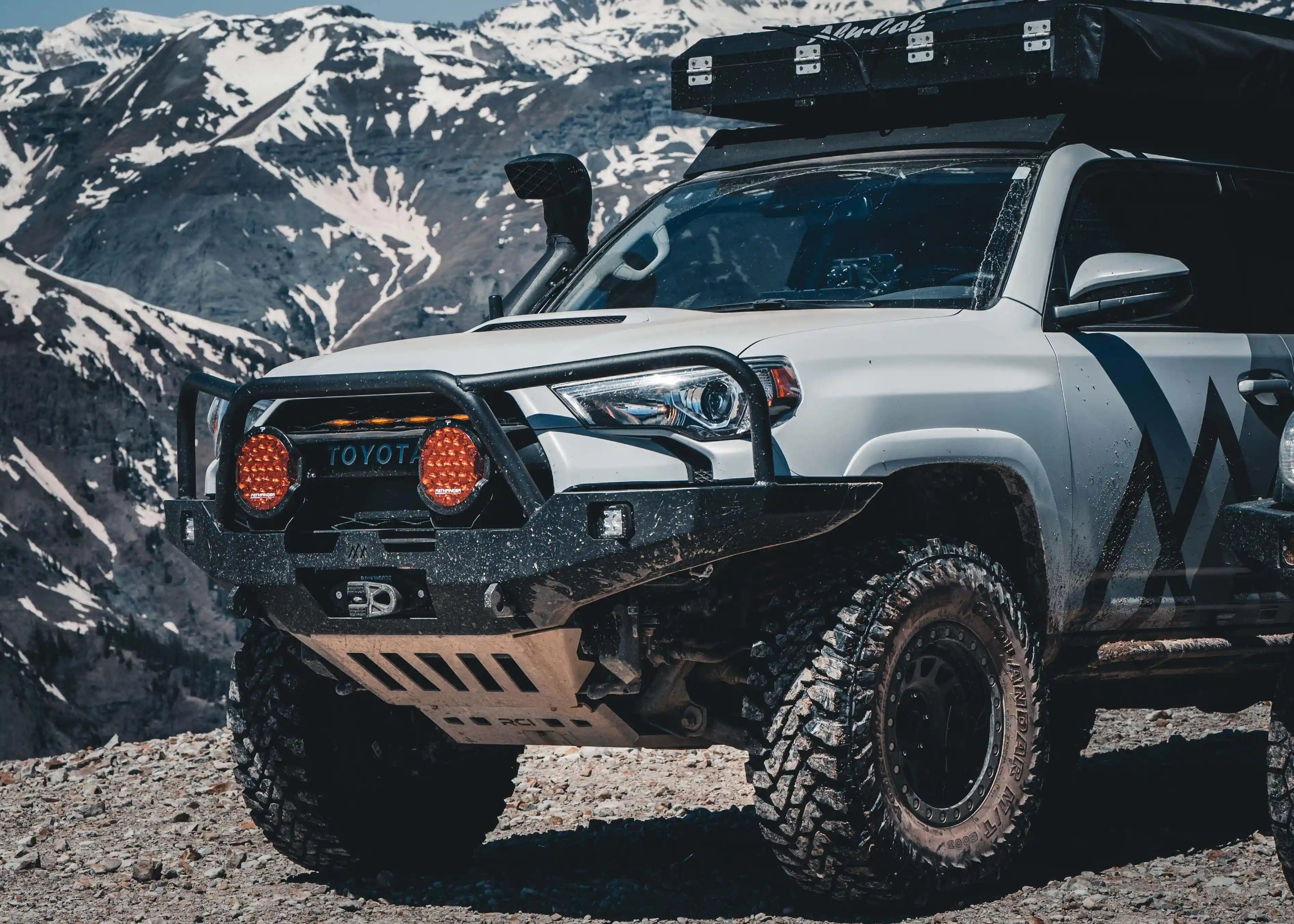 Hi-Lite Overland Front Bumper For Toyota 4Runner 5th Gen (2010-2024) [Bull Bar]