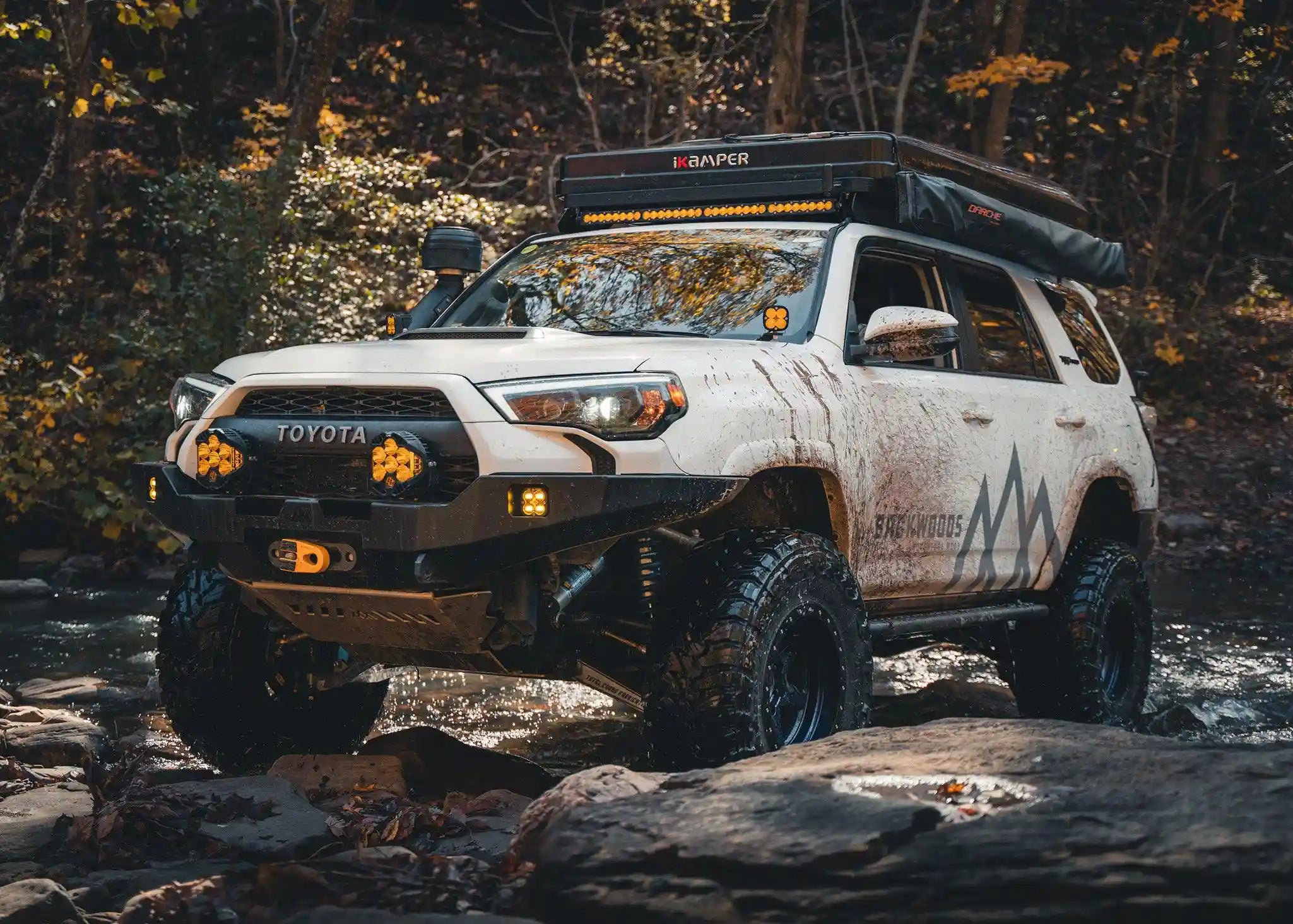 Hi-Lite Overland For Toyota 4Runner Front Bumper 5th Gen (2010-2024) [No Bull Bar]