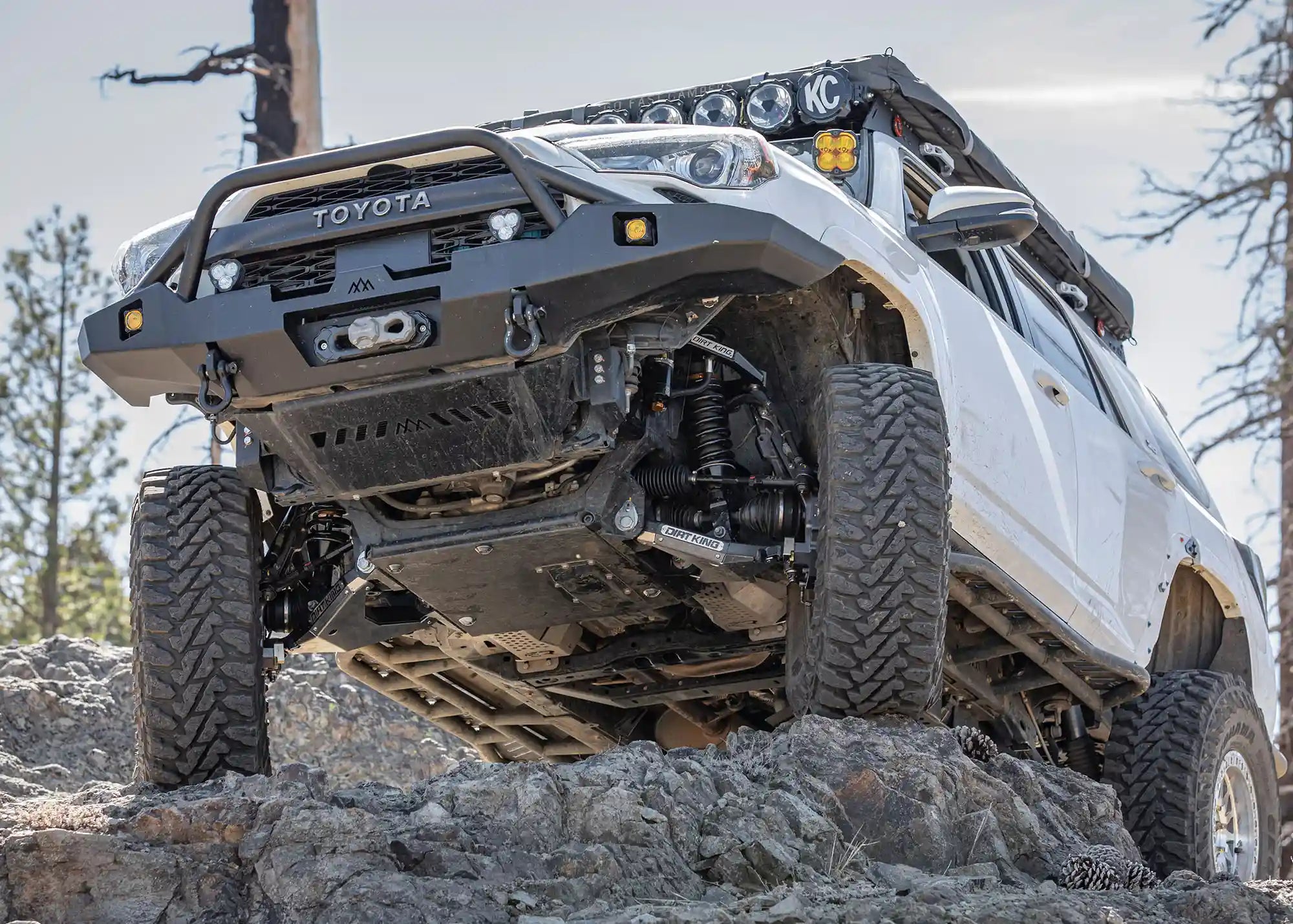 Hi-Lite Overland Front Bumper For Toyota 4Runner 5th Gen (2010-2024) [PreRunner Bull Bar]