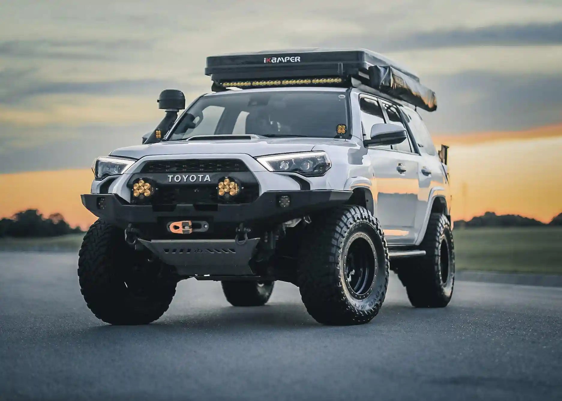 Hi-Lite Overland For Toyota 4Runner Front Bumper 5th Gen (2010-2024) [No Bull Bar]