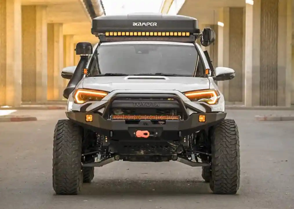 Hi-Lite Overland Front Bumper For Toyota 4Runner 5th Gen (2010-2024) [PreRunner Bull Bar]