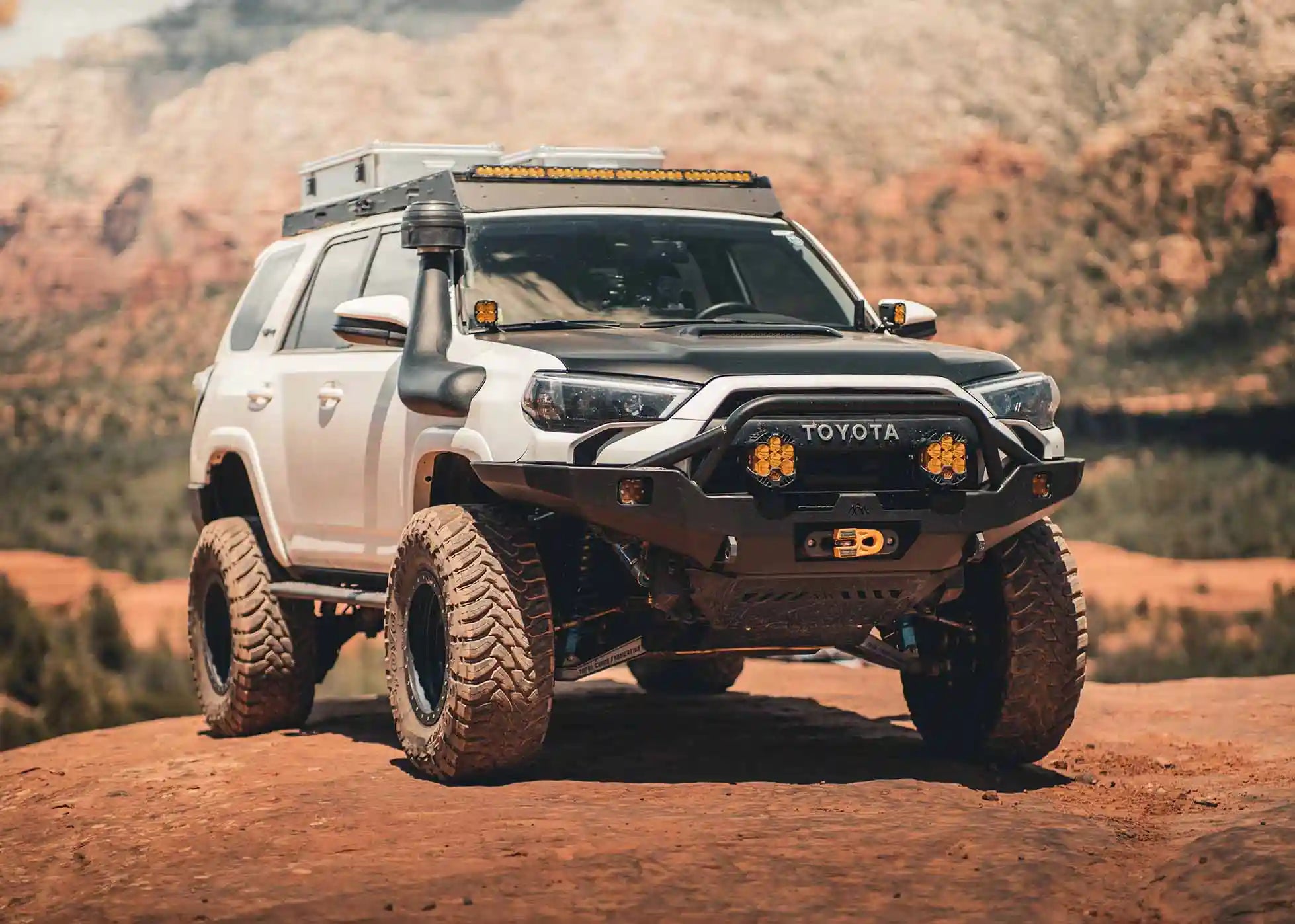 Hi-Lite Overland Front Bumper For Toyota 4Runner 5th Gen (2010-2024) [PreRunner Bull Bar]