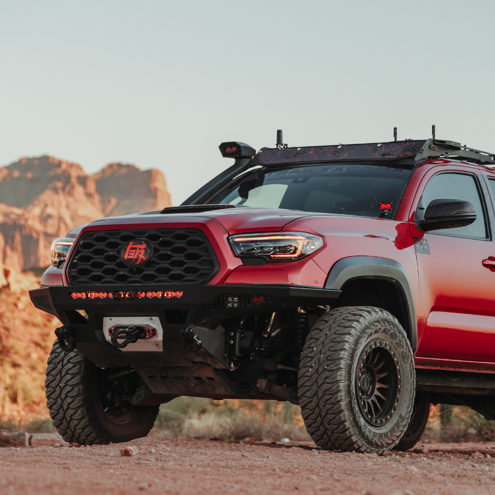 Plate Front Bumper For Toyota Tacoma / 3rd Gen / 2016-2023
