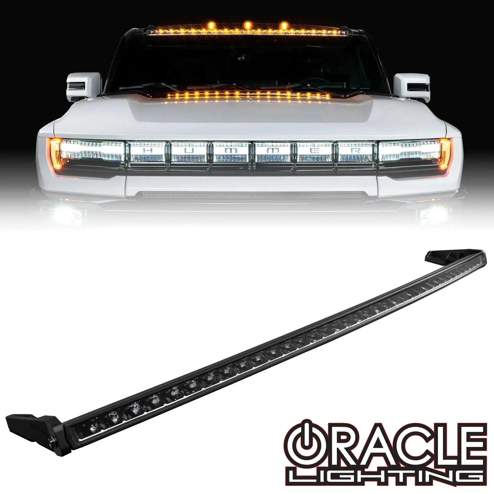 2022-2025 Hummer EV 50" Roof Mount Curved Light Bar w/ Brackets