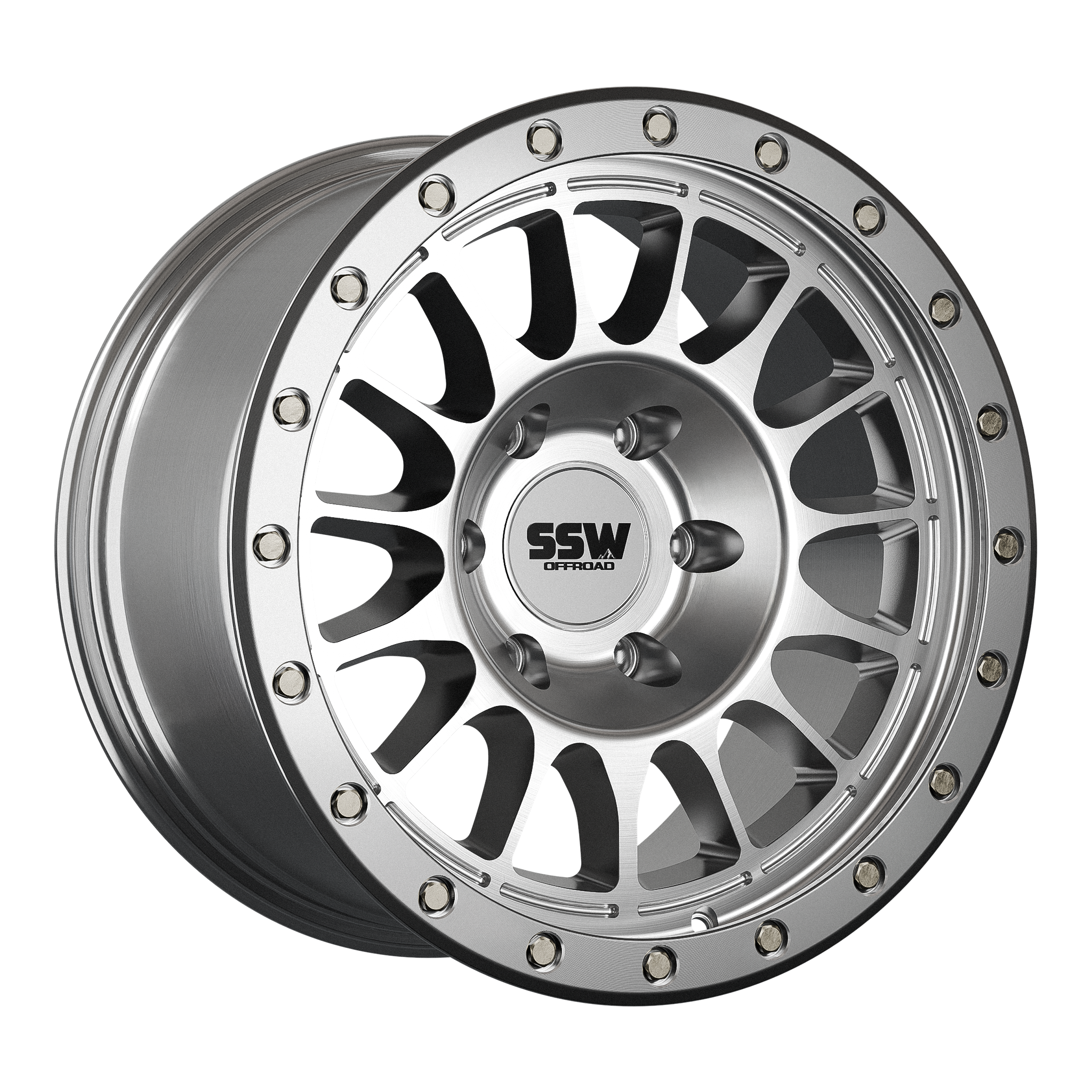 Dakar Evo / Machined Silver / 17x9.0 +0