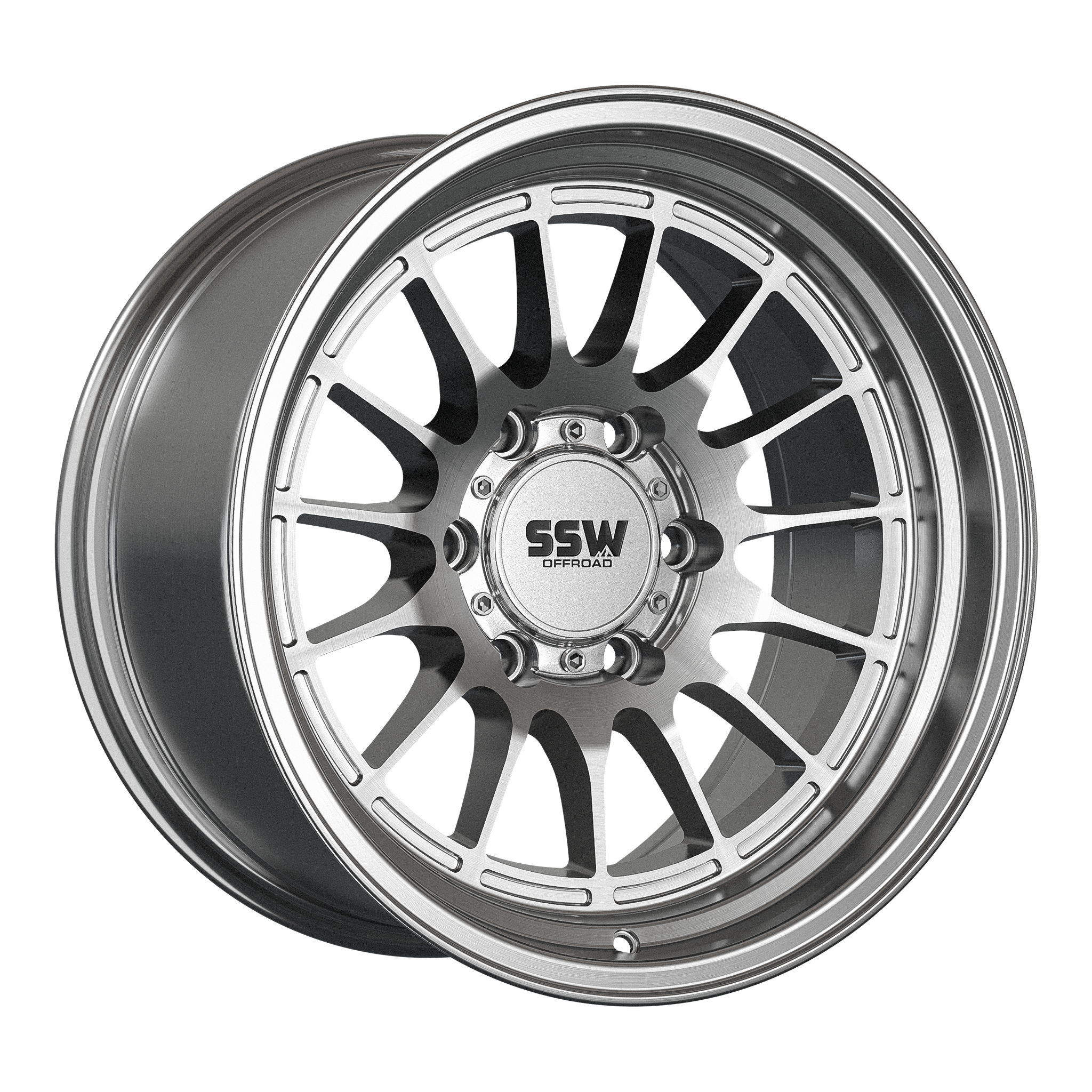 DAKAR / MACHINED SILVER / 17X9.0 -25
