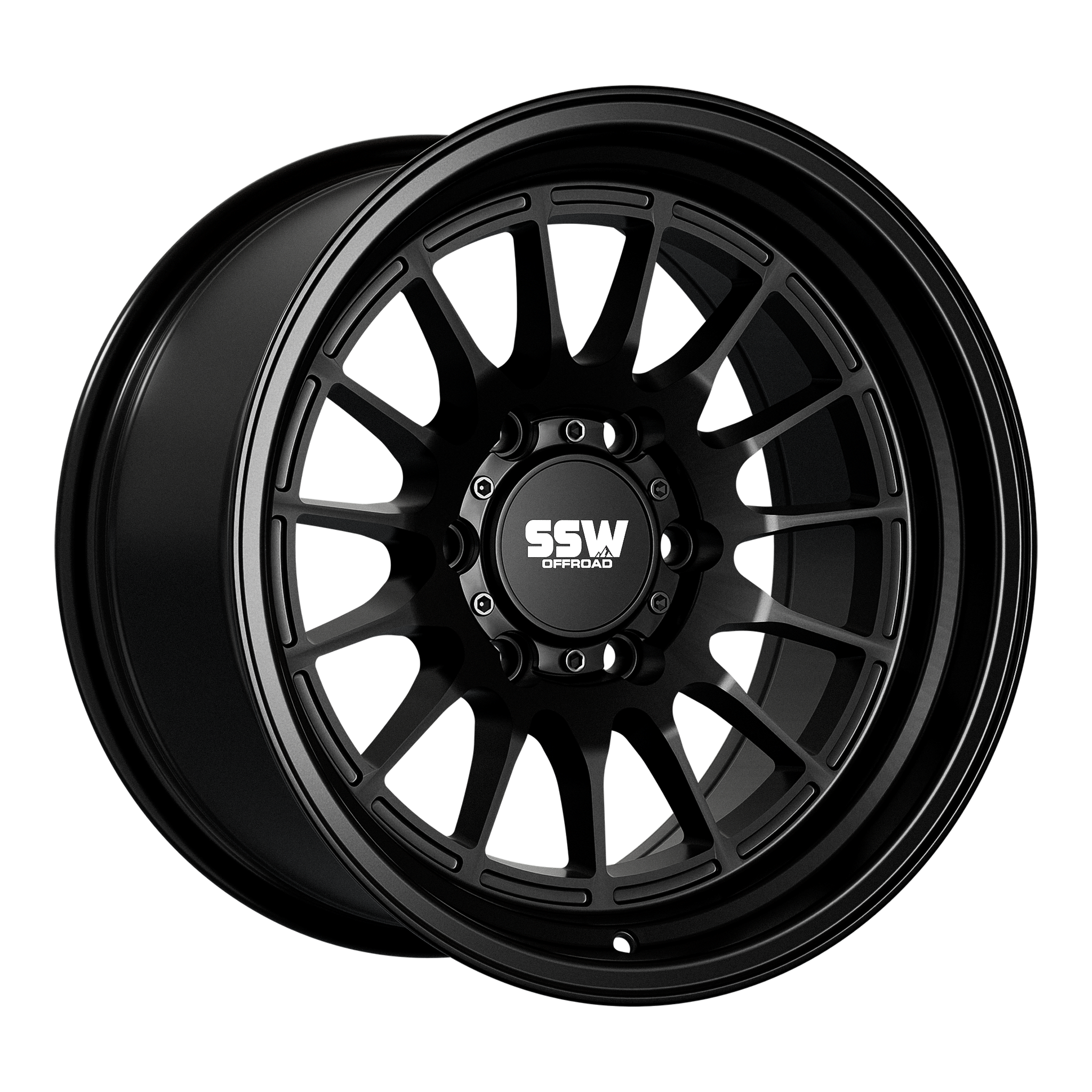 DAKAR / MATTE BLACK / 17X9.0 -25
