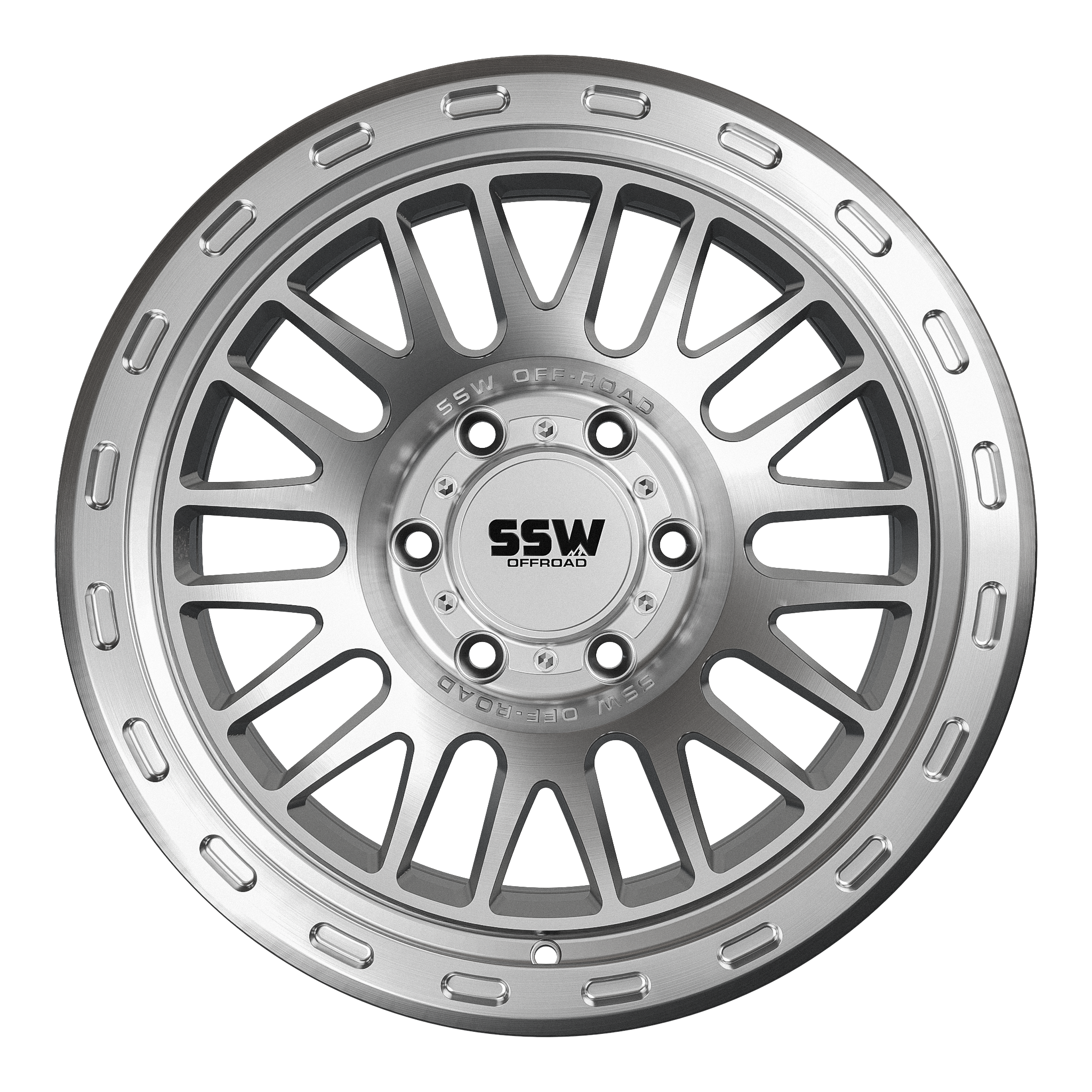 GRIFFON / MACHINED SILVER / 17X9.0 -25