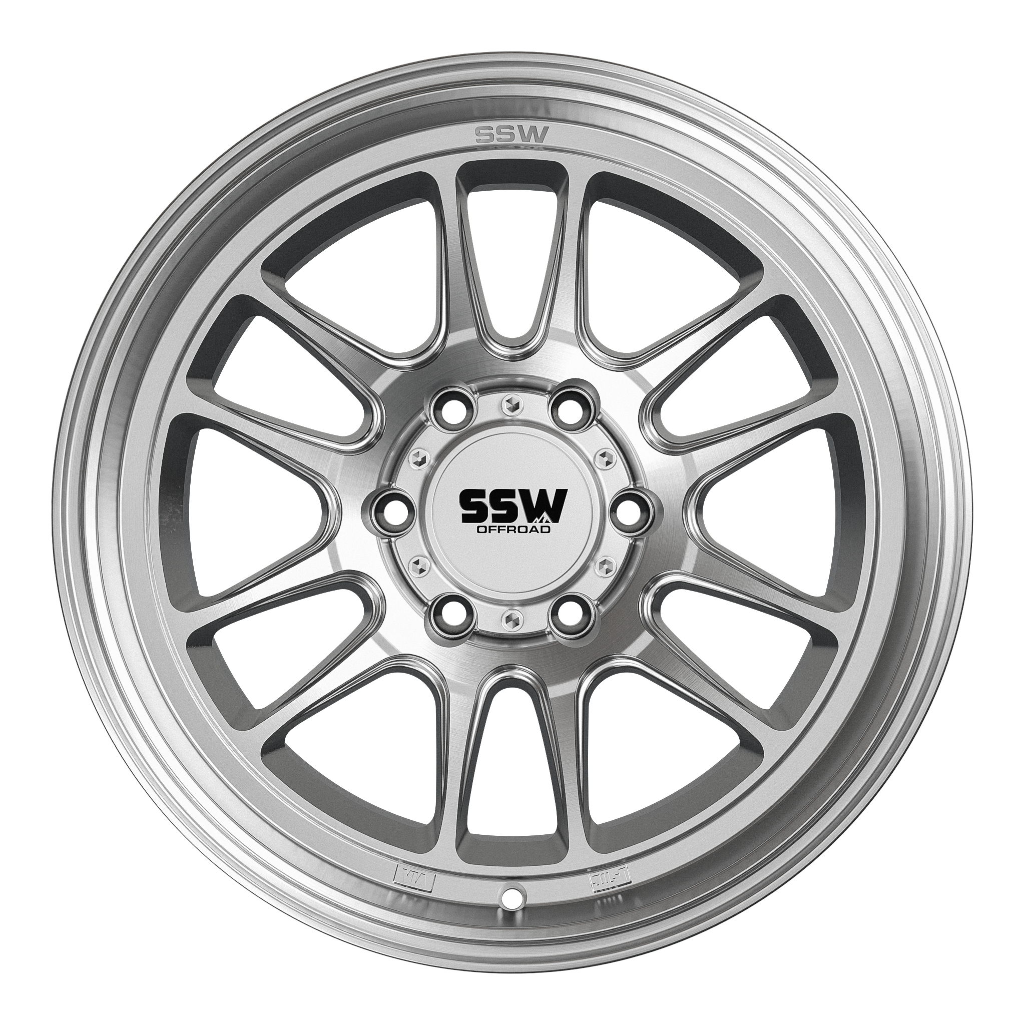 RAPTOR / MACHINED SILVER / 17X9.0 -12
