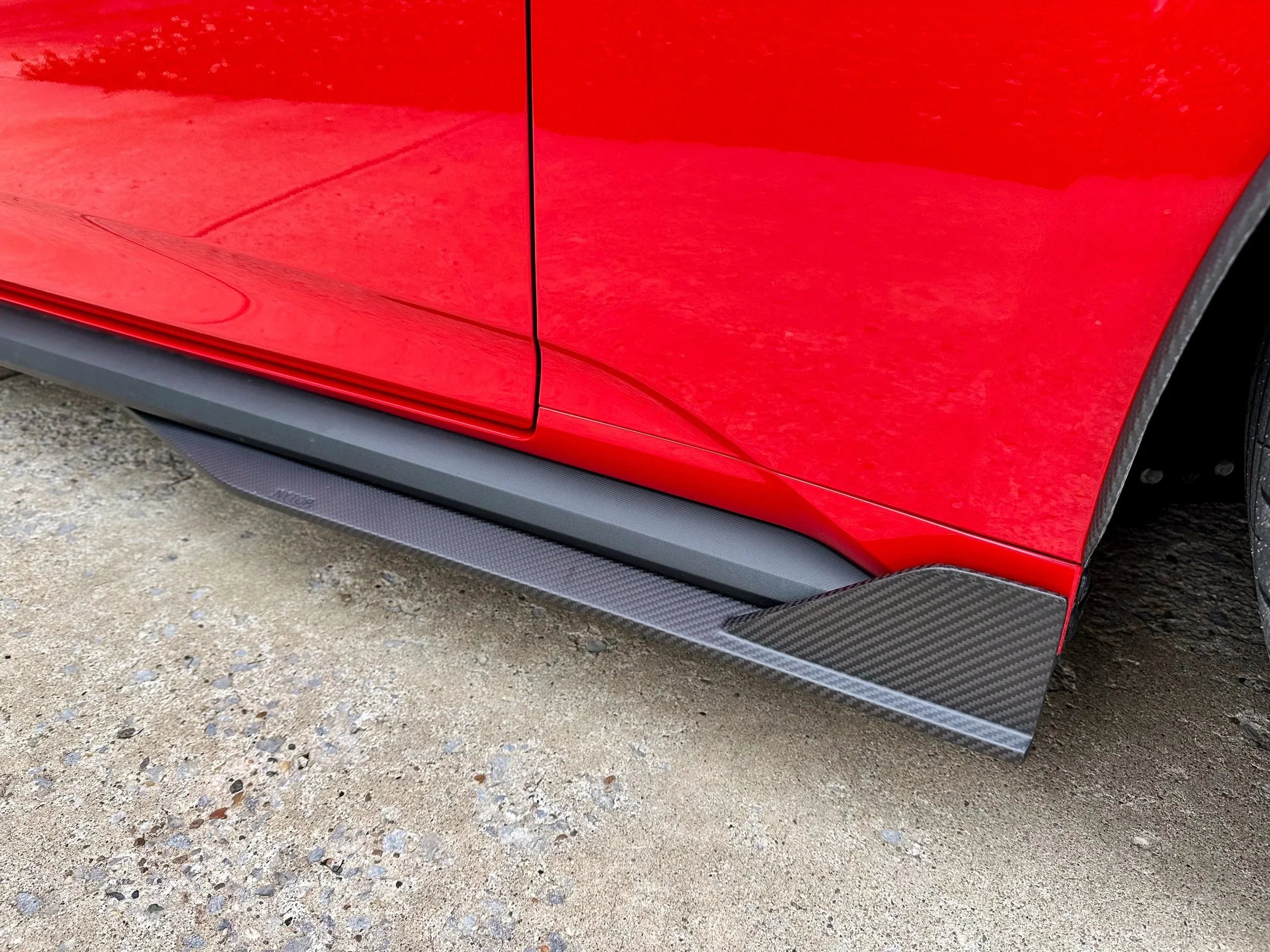 NYTOP Side Skirt Extension For 2024-Current Ford Mustang